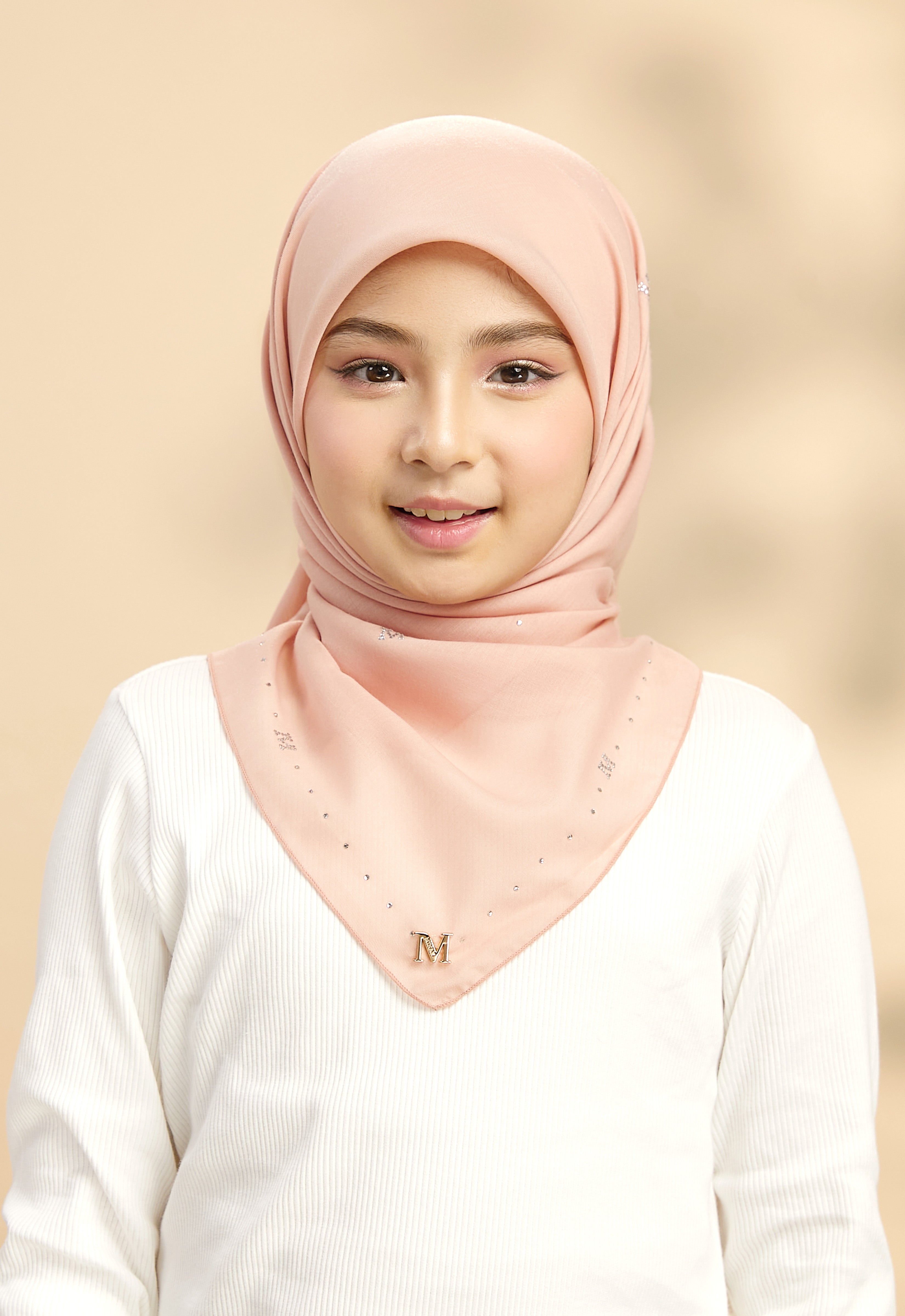 KIDS JIWA PLAIN STONE - BLUSH