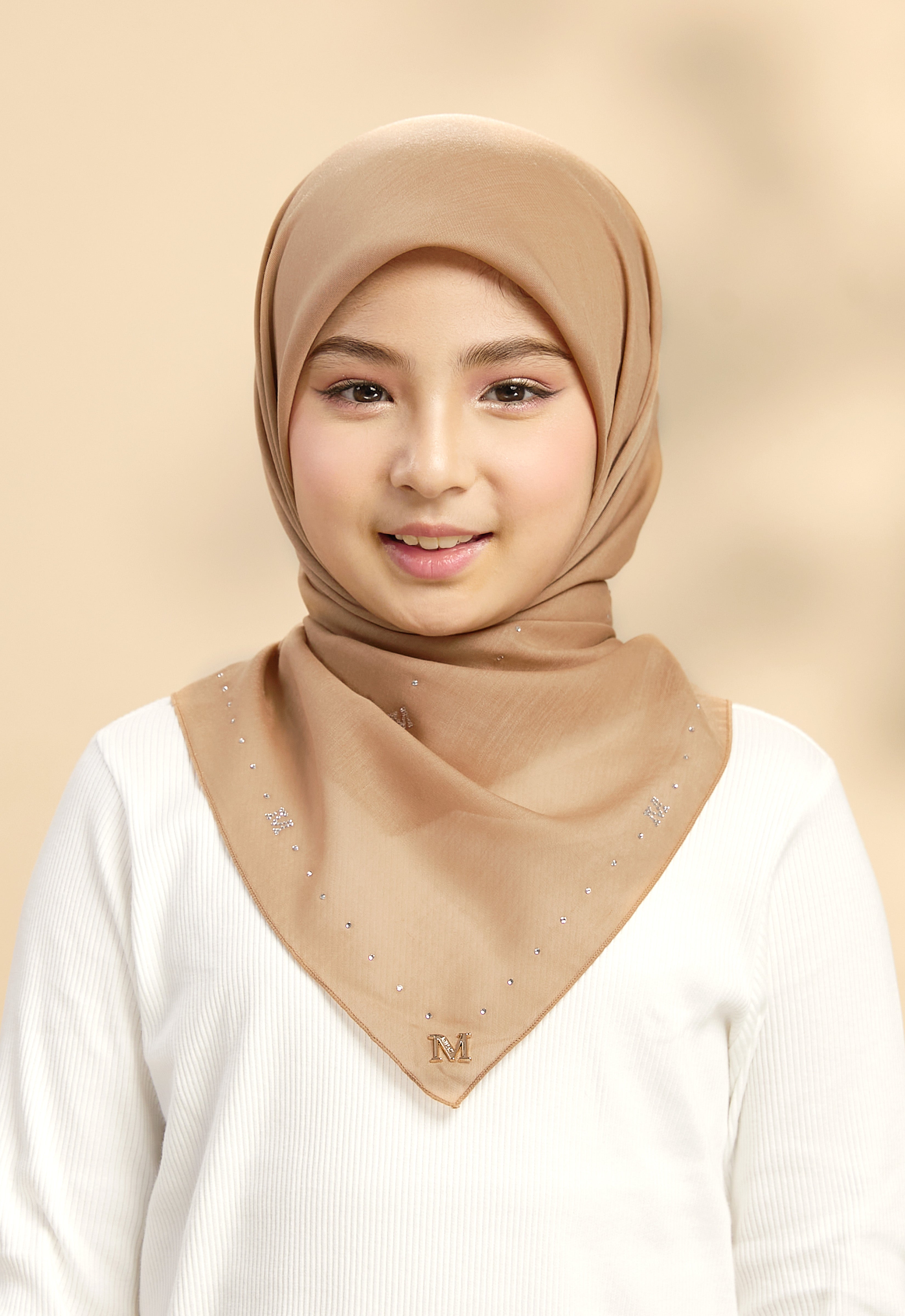 KIDS JIWA PLAIN STONE - CAMEL