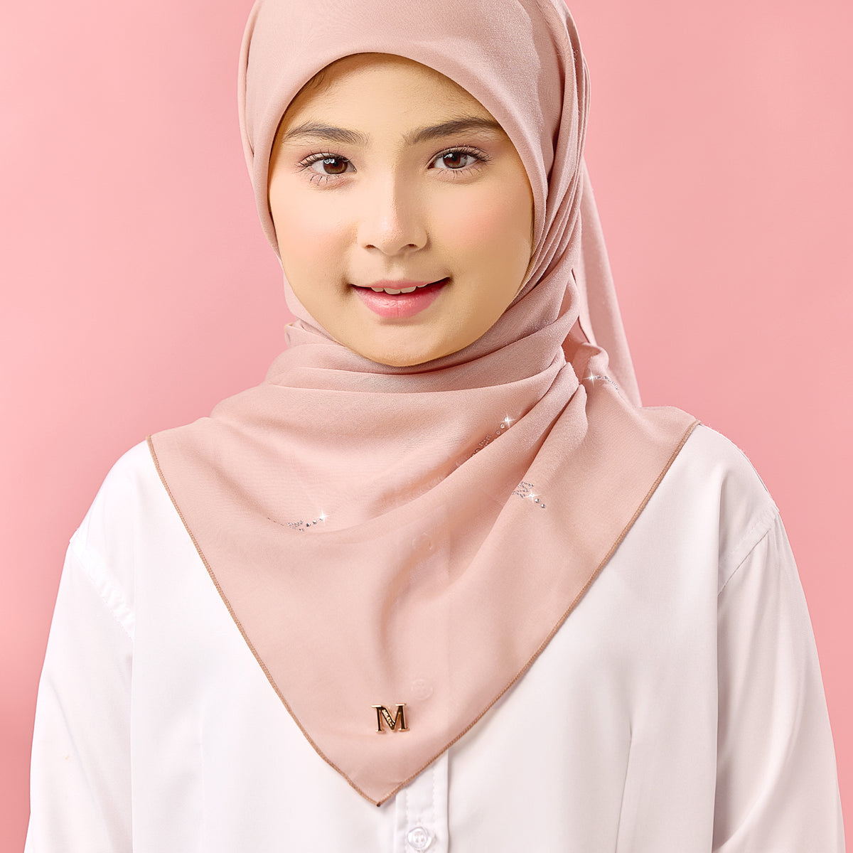 KIDS SURI PLAIN STONE DUSTY PEACH