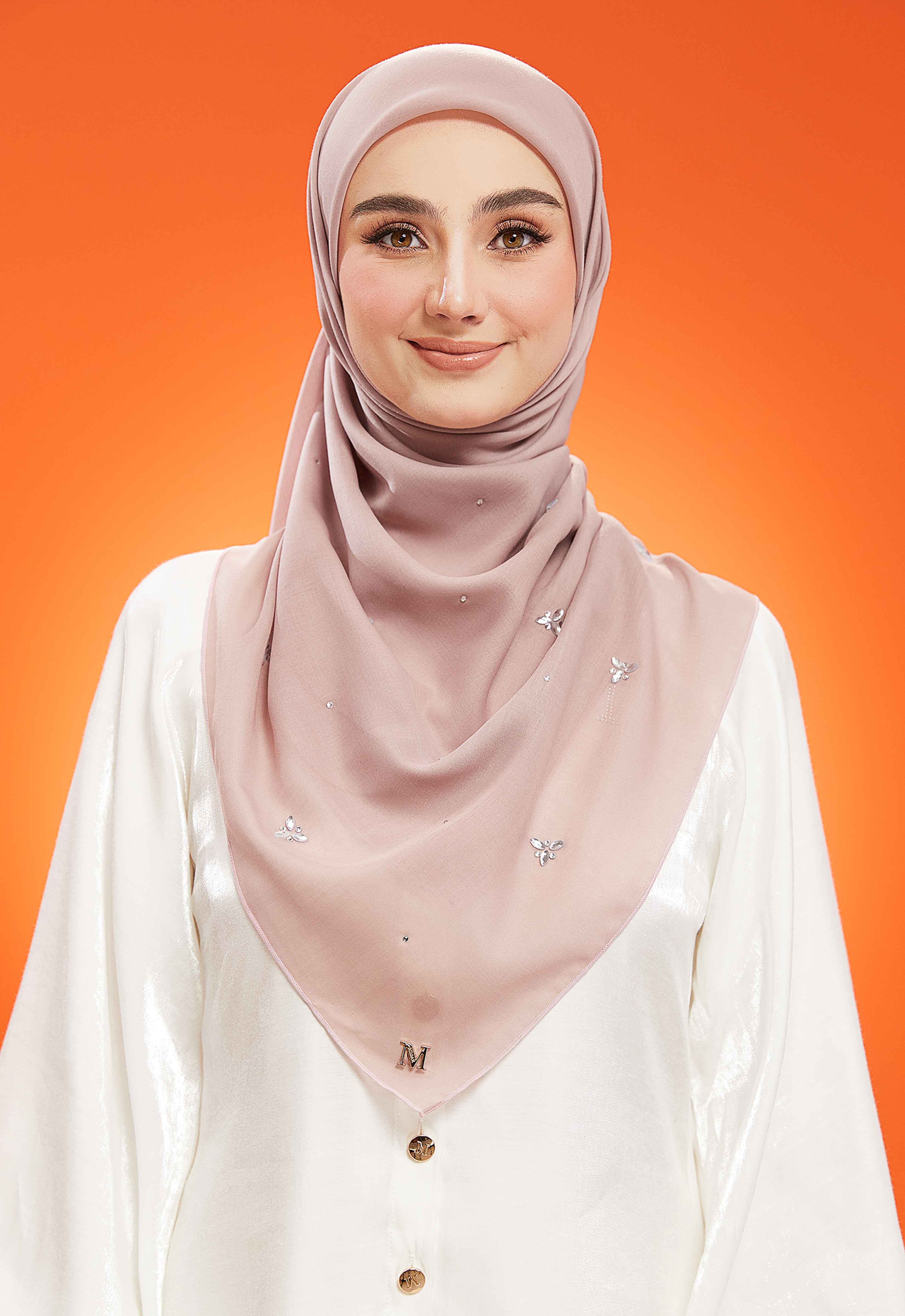 IRIS PLAIN STONE BAWAL - DUSTY PINK