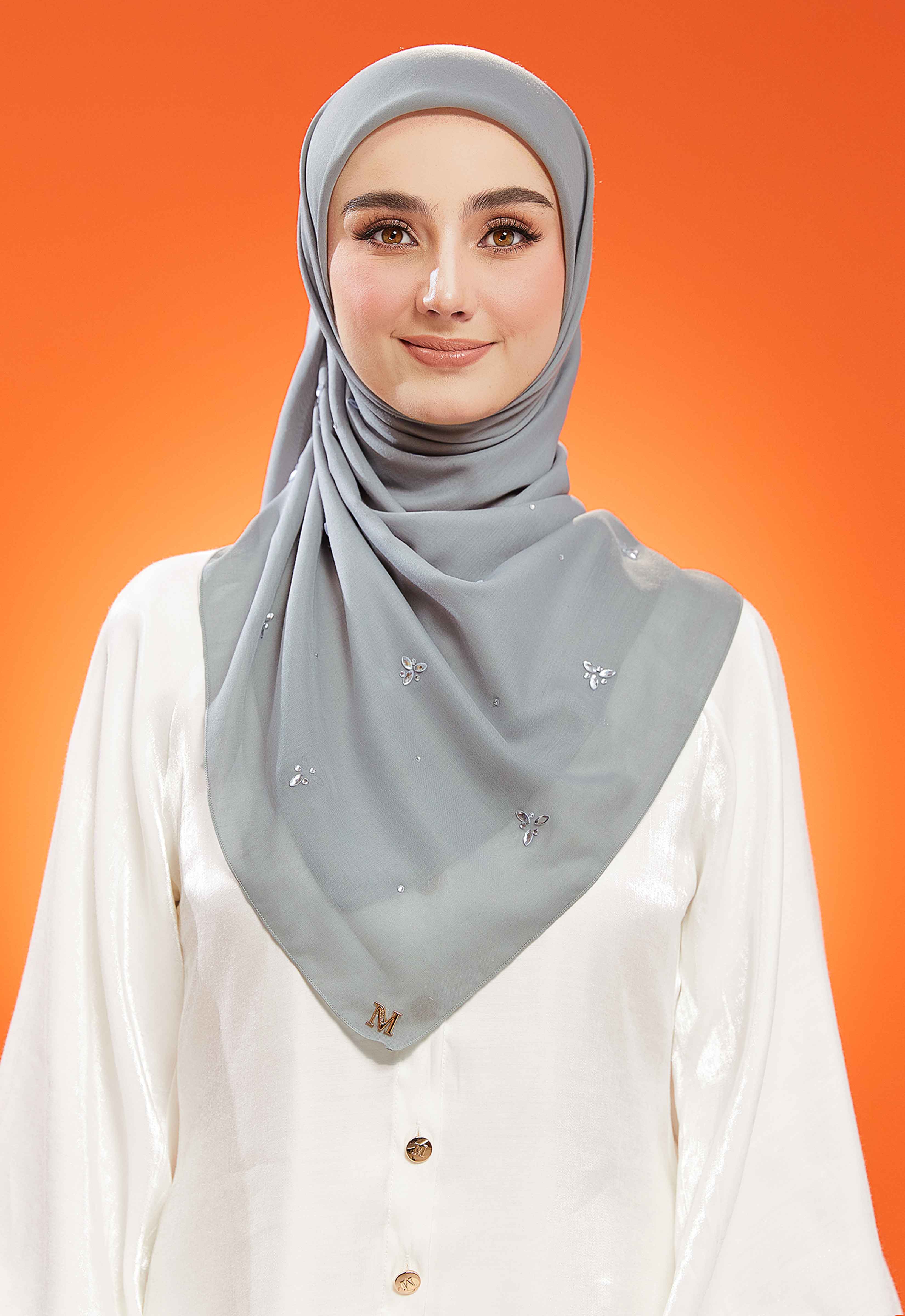 IRIS PLAIN STONE BAWAL - GREY