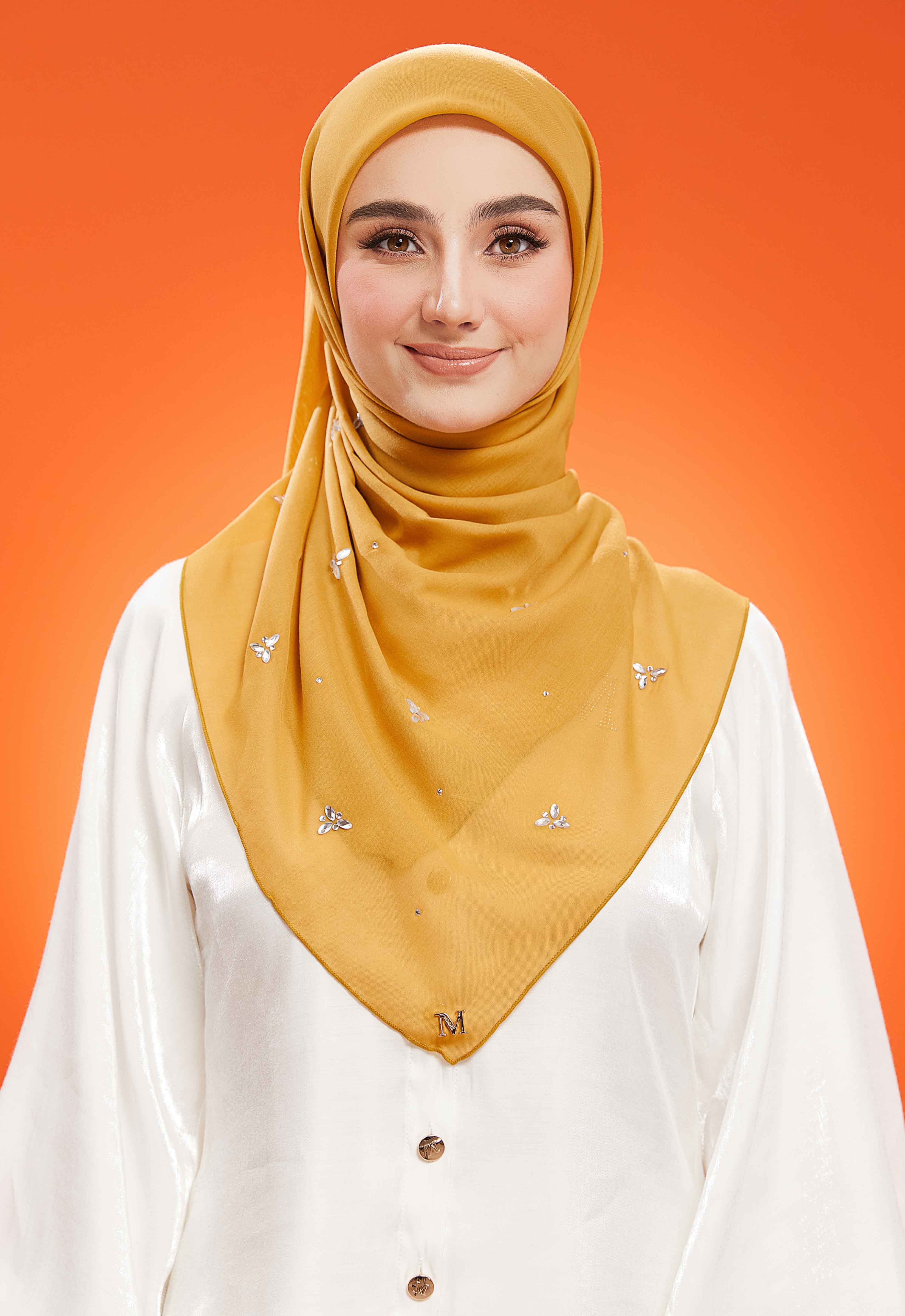 IRIS PLAIN STONE BAWAL - MUSTARD