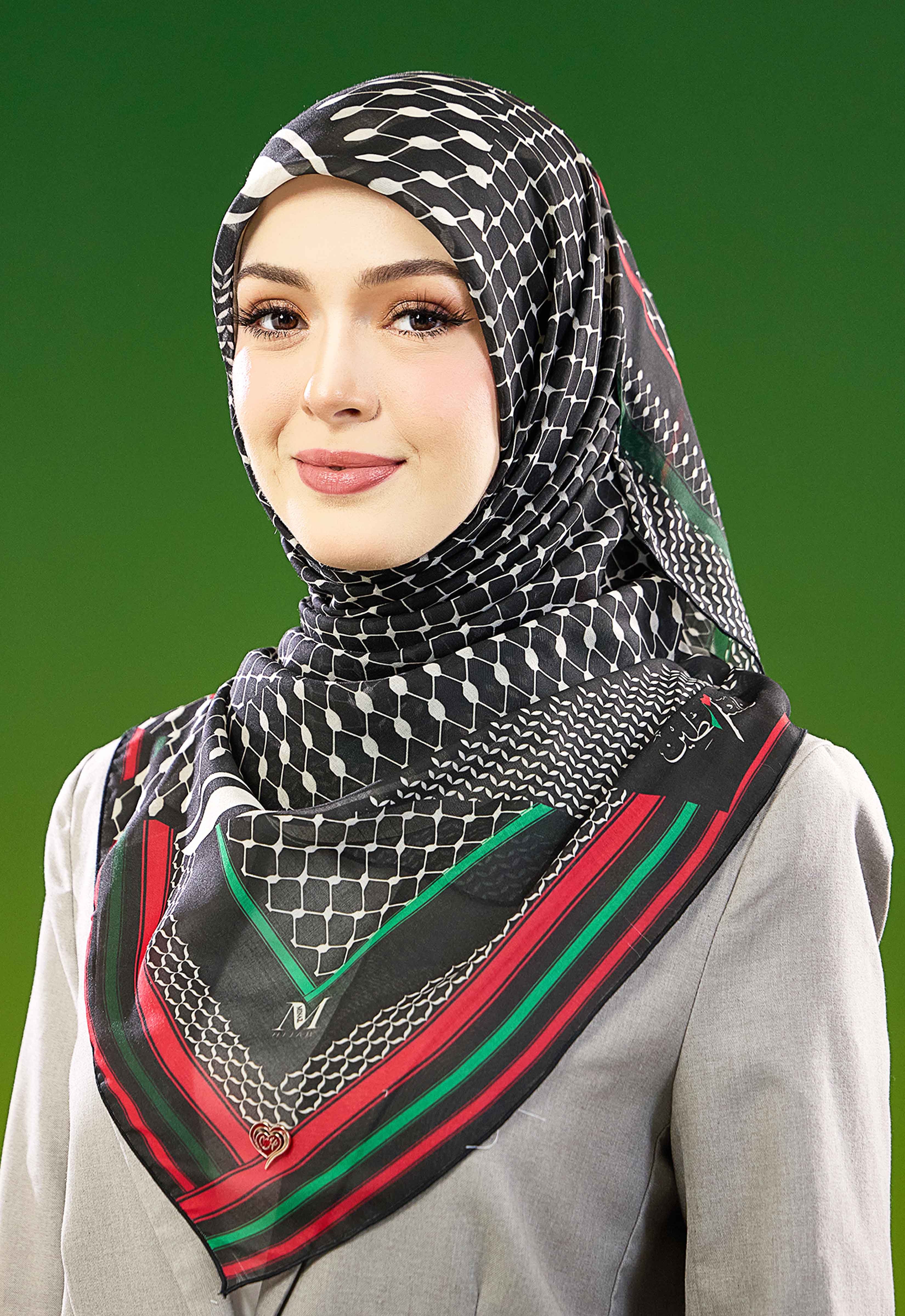 KUFIYA BAWAL - BLACK