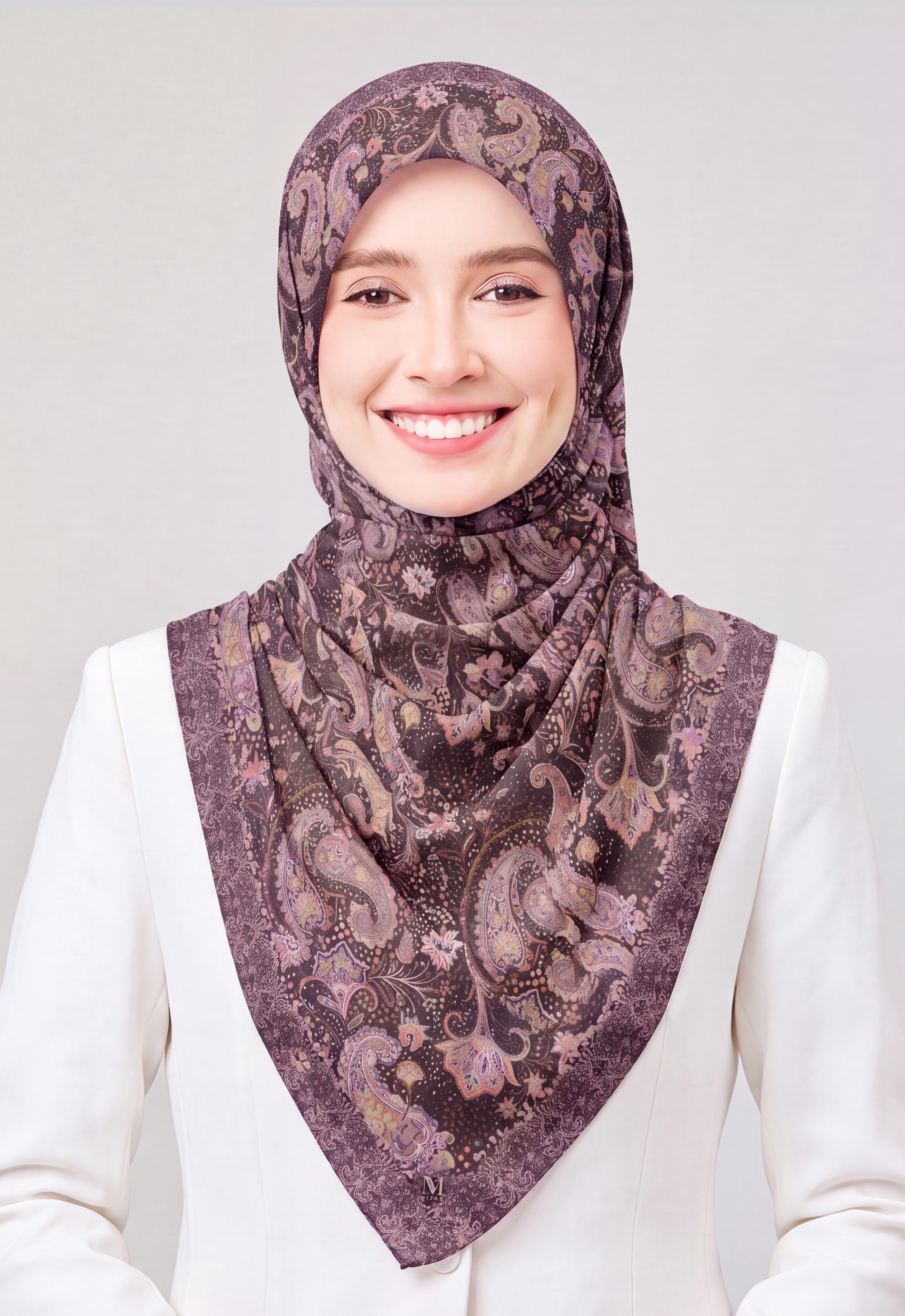 FOMO PASHMINA - DARK PLUM