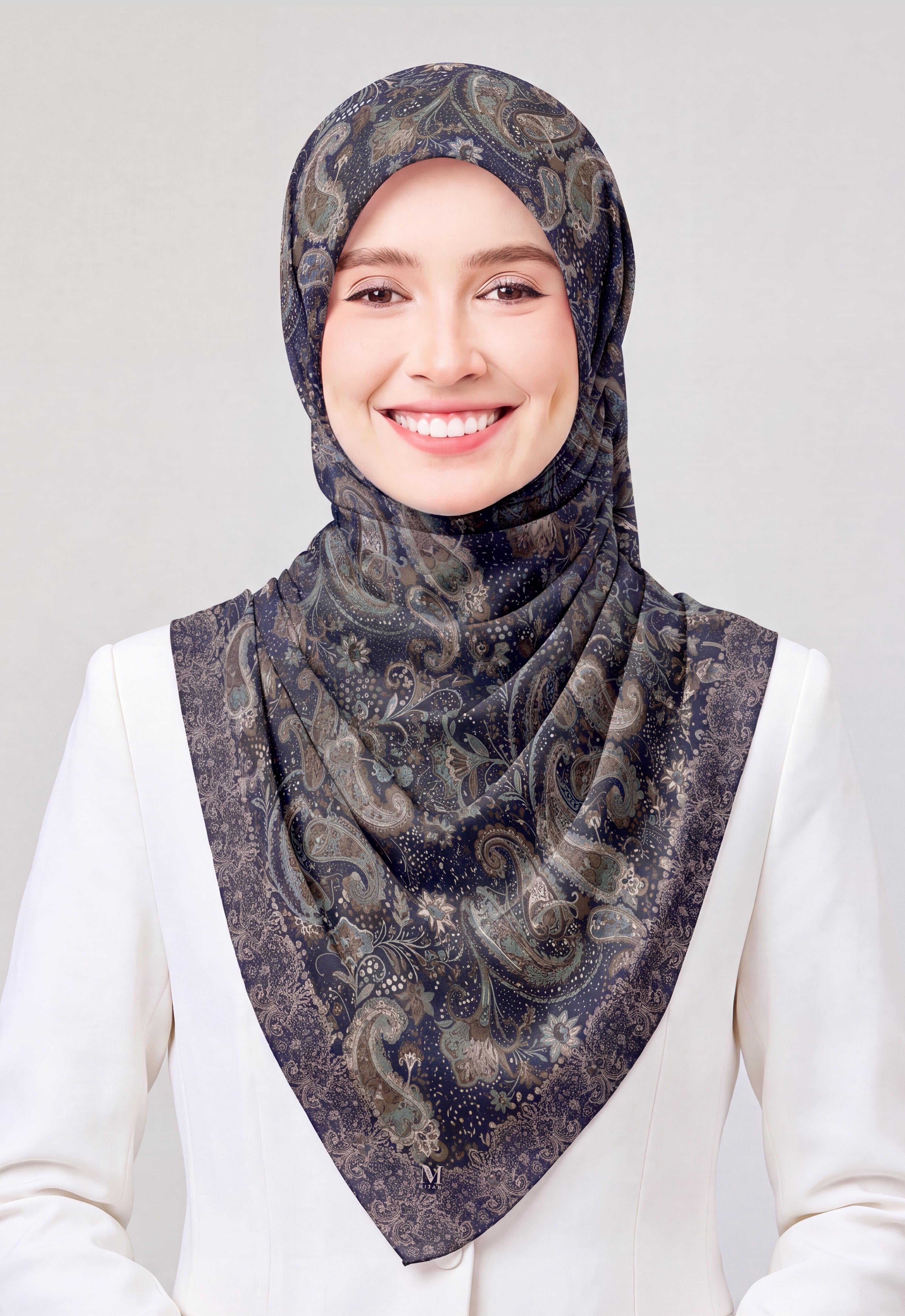 FOMO PASHMINA - NAVY BLUE