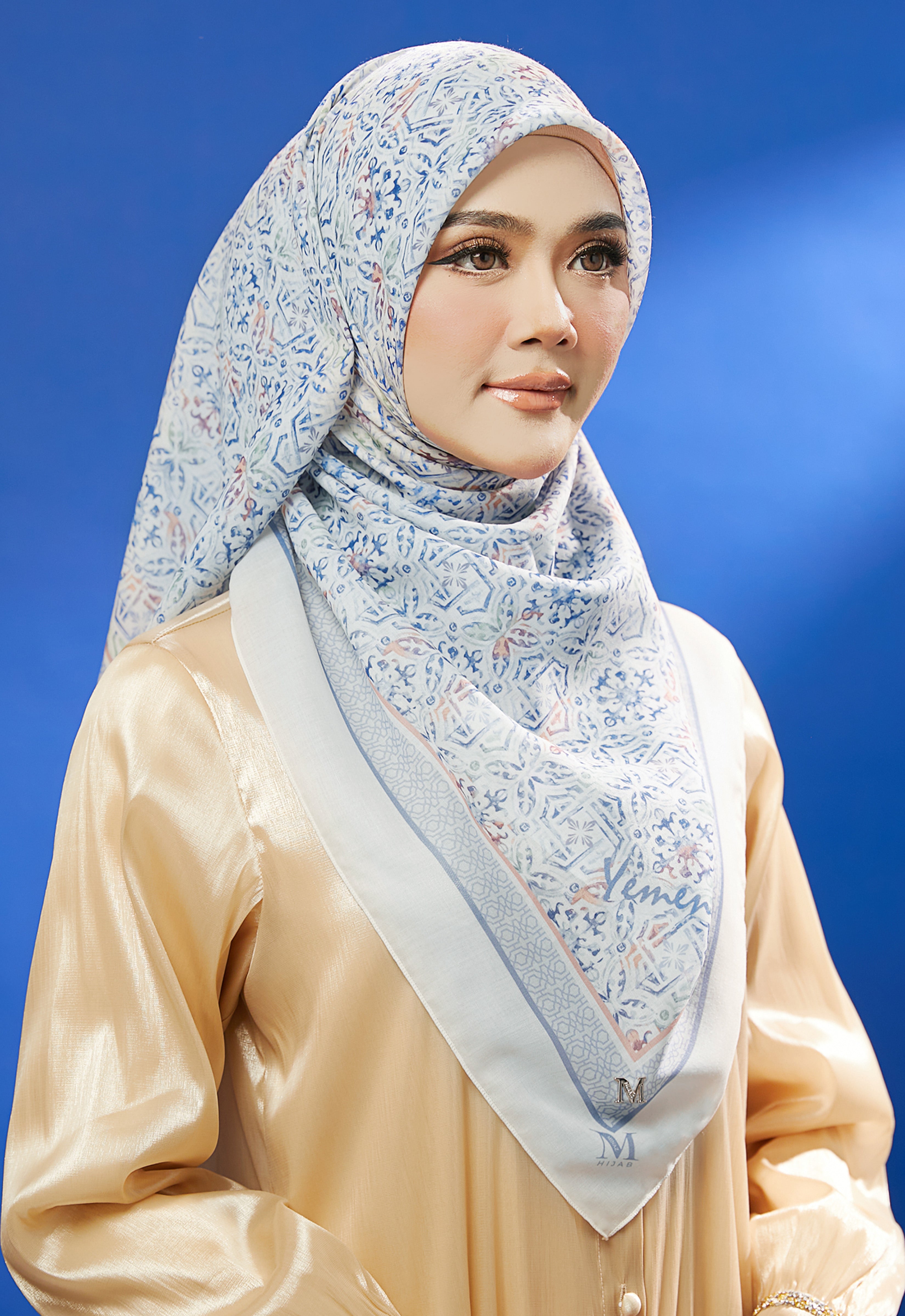 YEMEN BAWAL - DUSTY BLUE