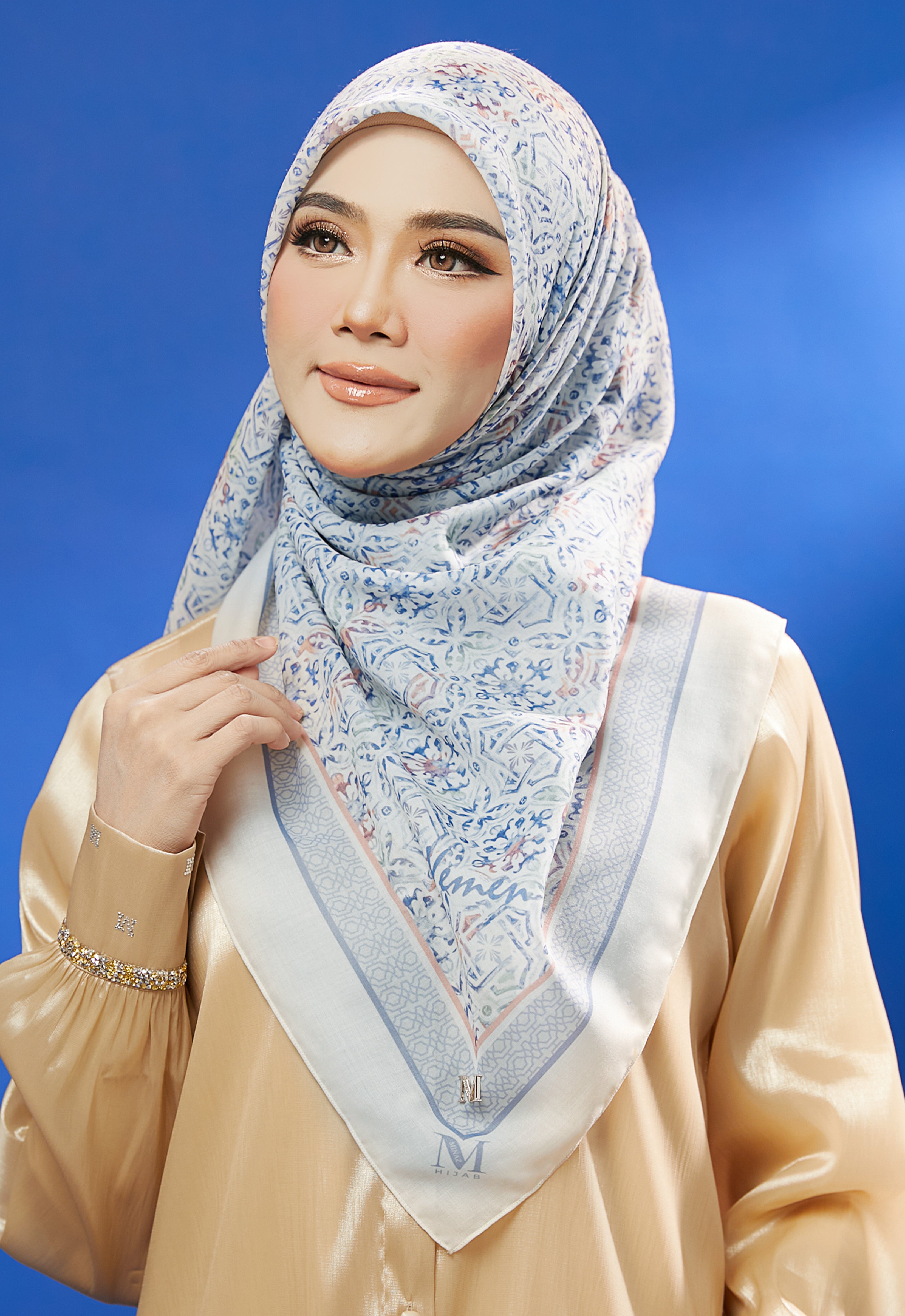 YEMEN BAWAL - DUSTY BLUE