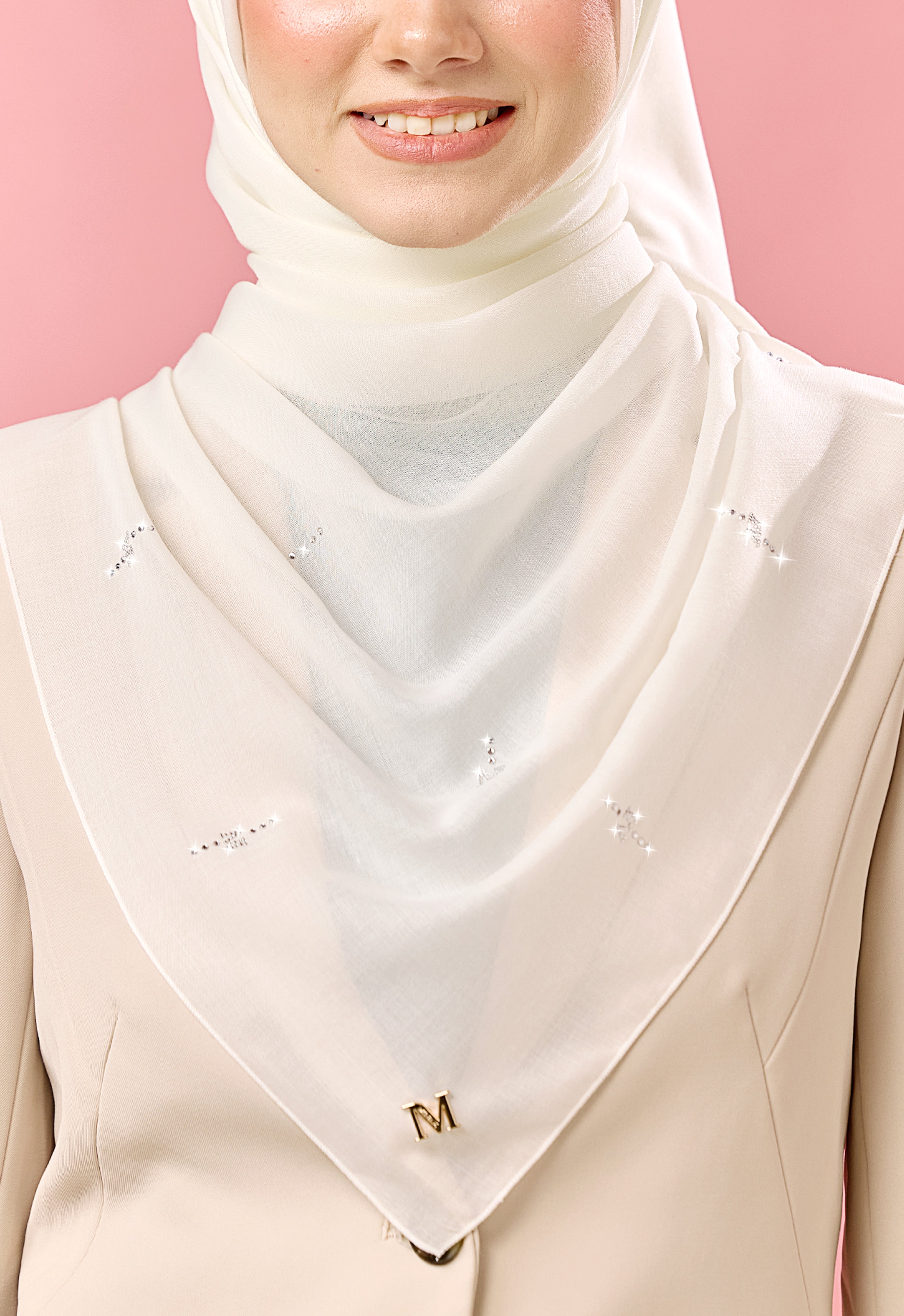 SURI PLAIN STONE - OFF WHITE