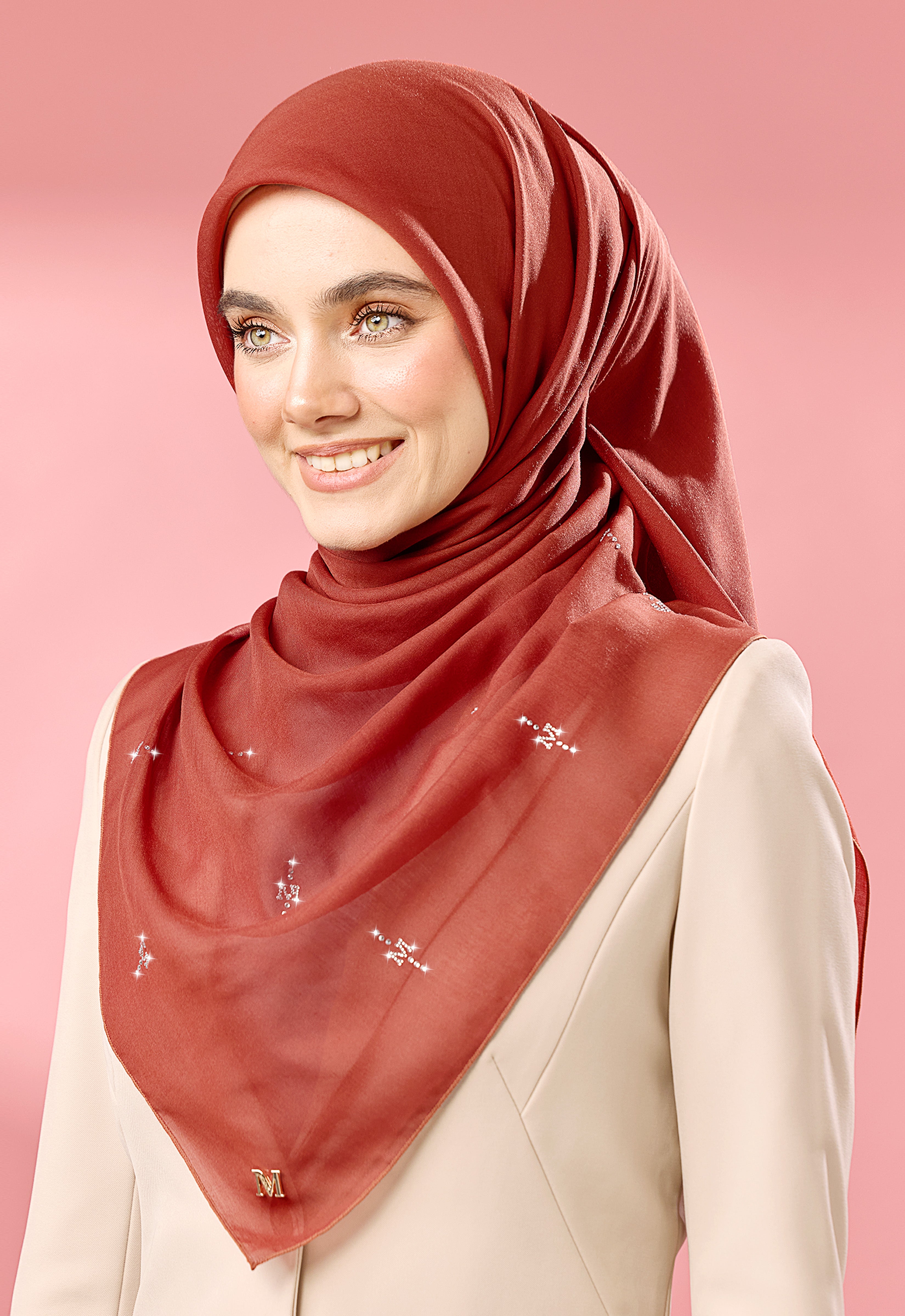 SURI PLAIN STONE - TERRACOTTA