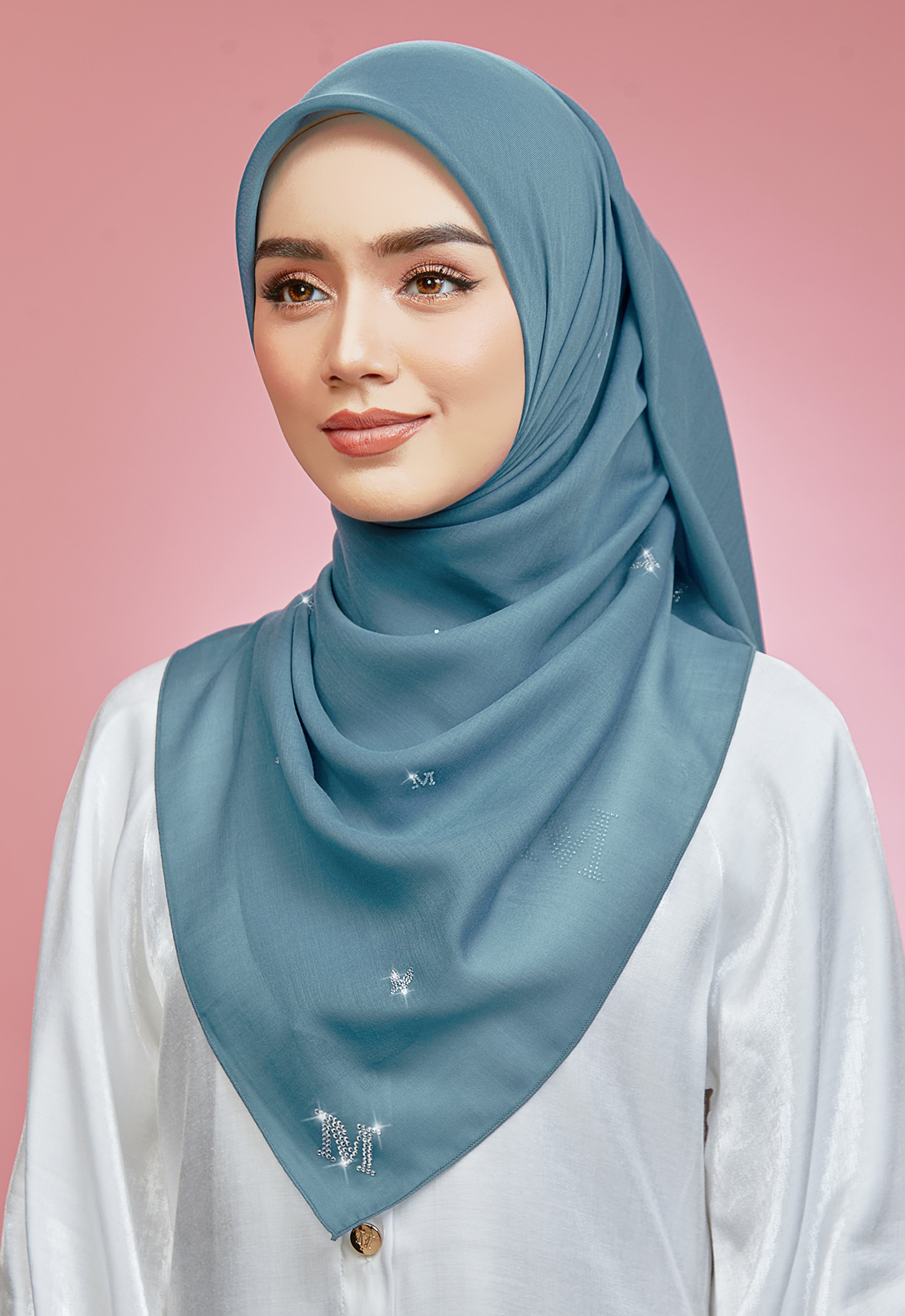 PLAIN BUTTERFLY STONE BAWAL - TURQUOISE BLUE