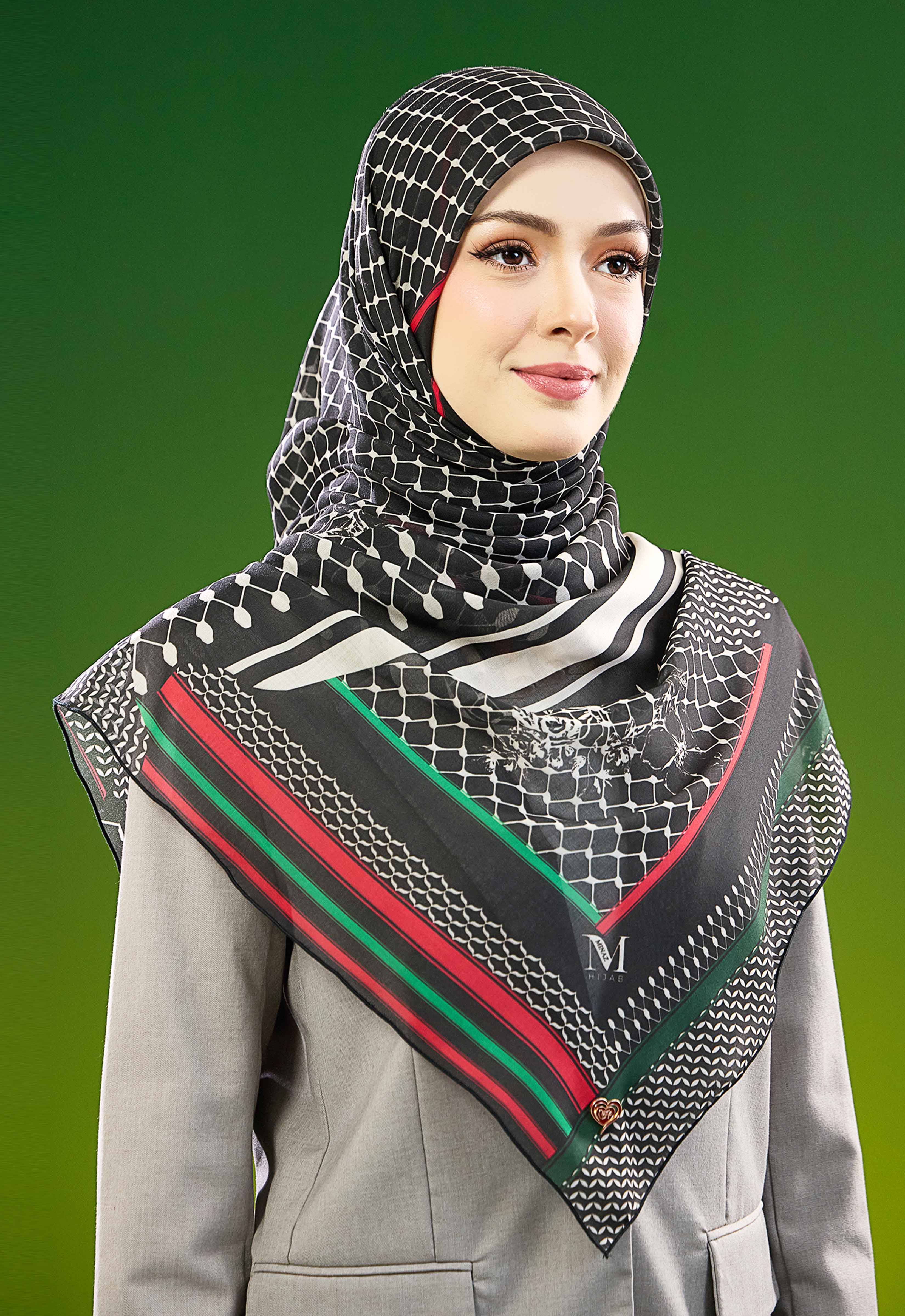 KUFIYA BAWAL - BLACK