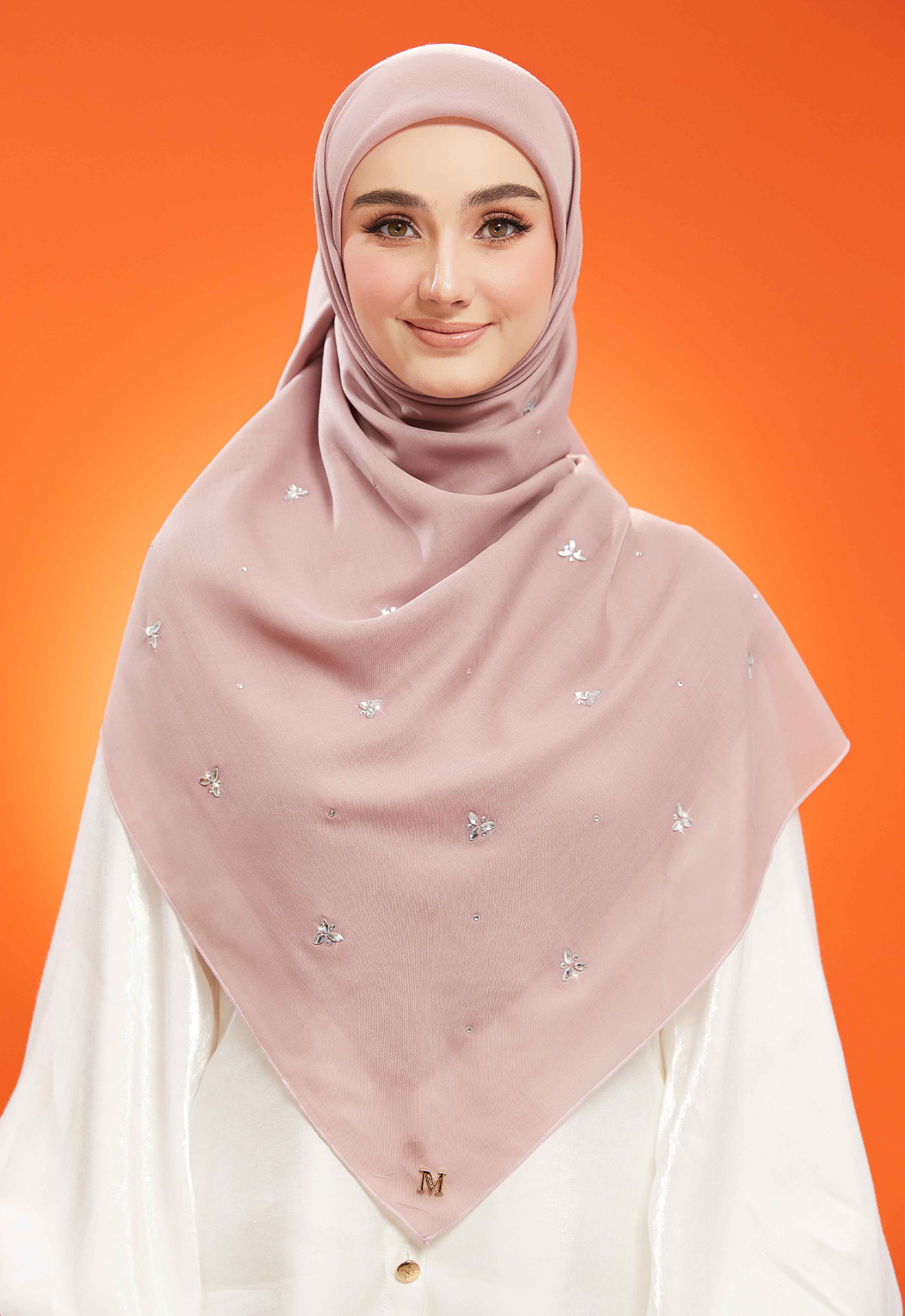 IRIS PLAIN STONE BAWAL - DUSTY PINK