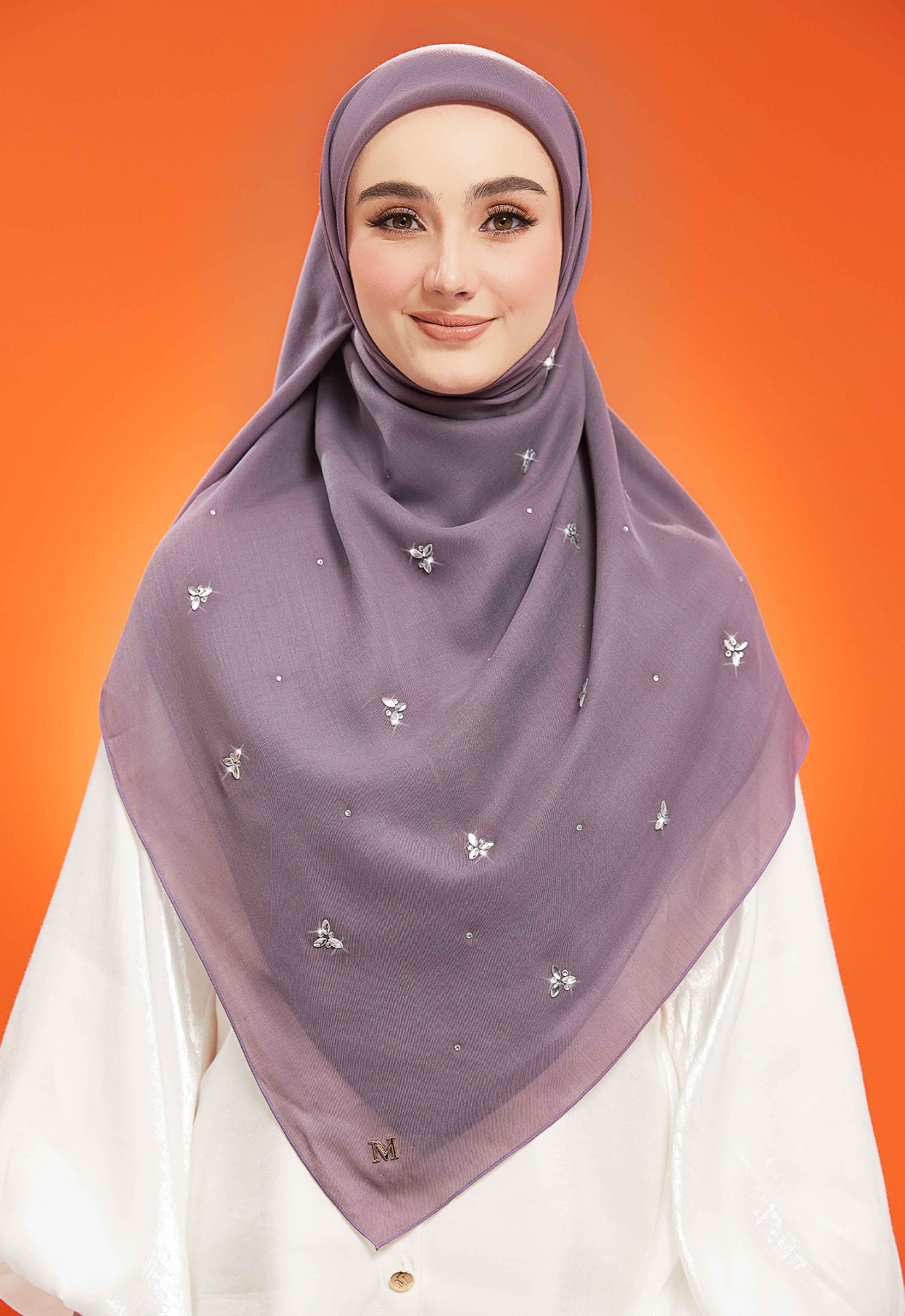 IRIS PLAIN STONE BAWAL - DUSTY PURPLE