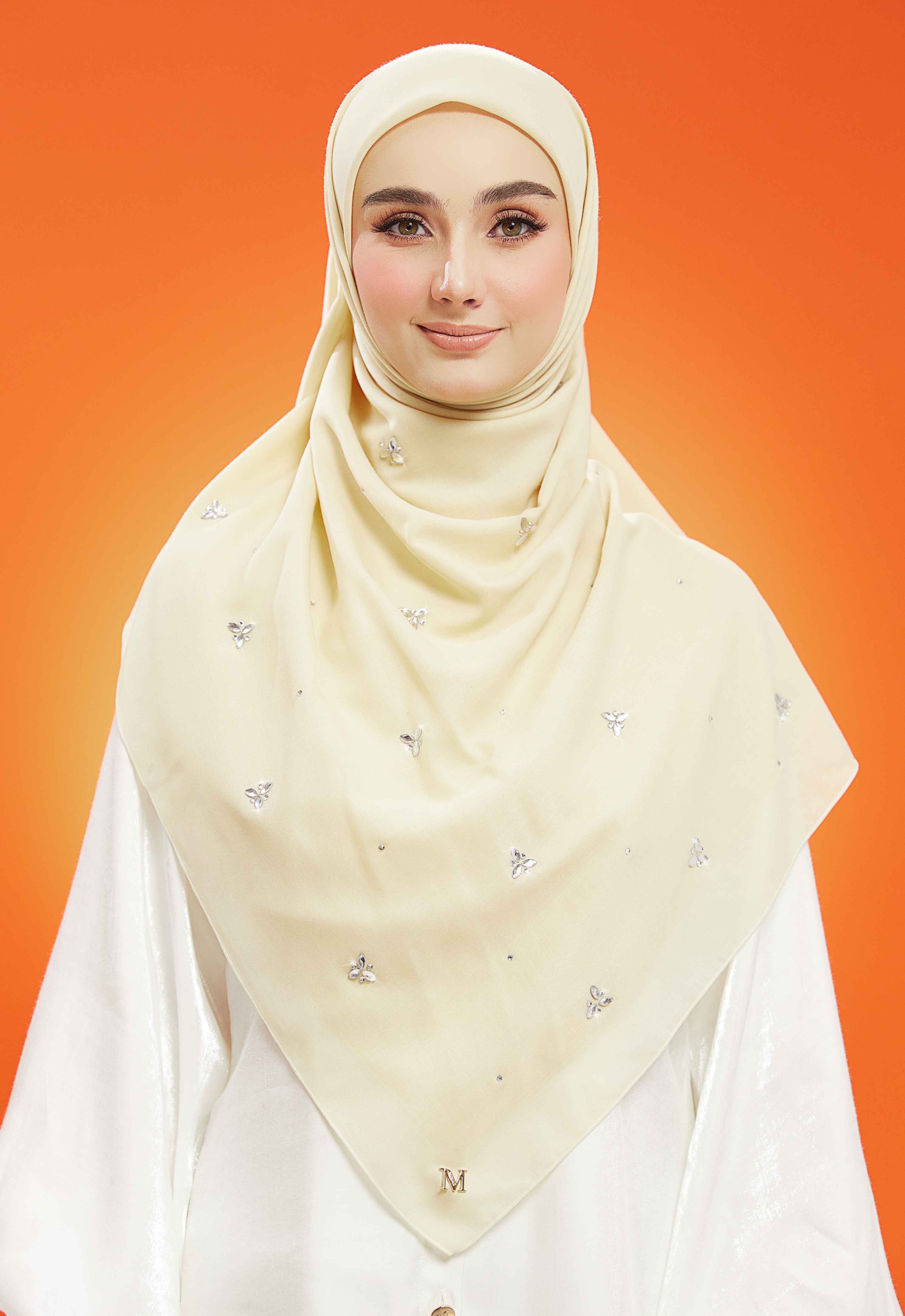 IRIS PLAIN STONE BAWAL - DUSTY YELLOW