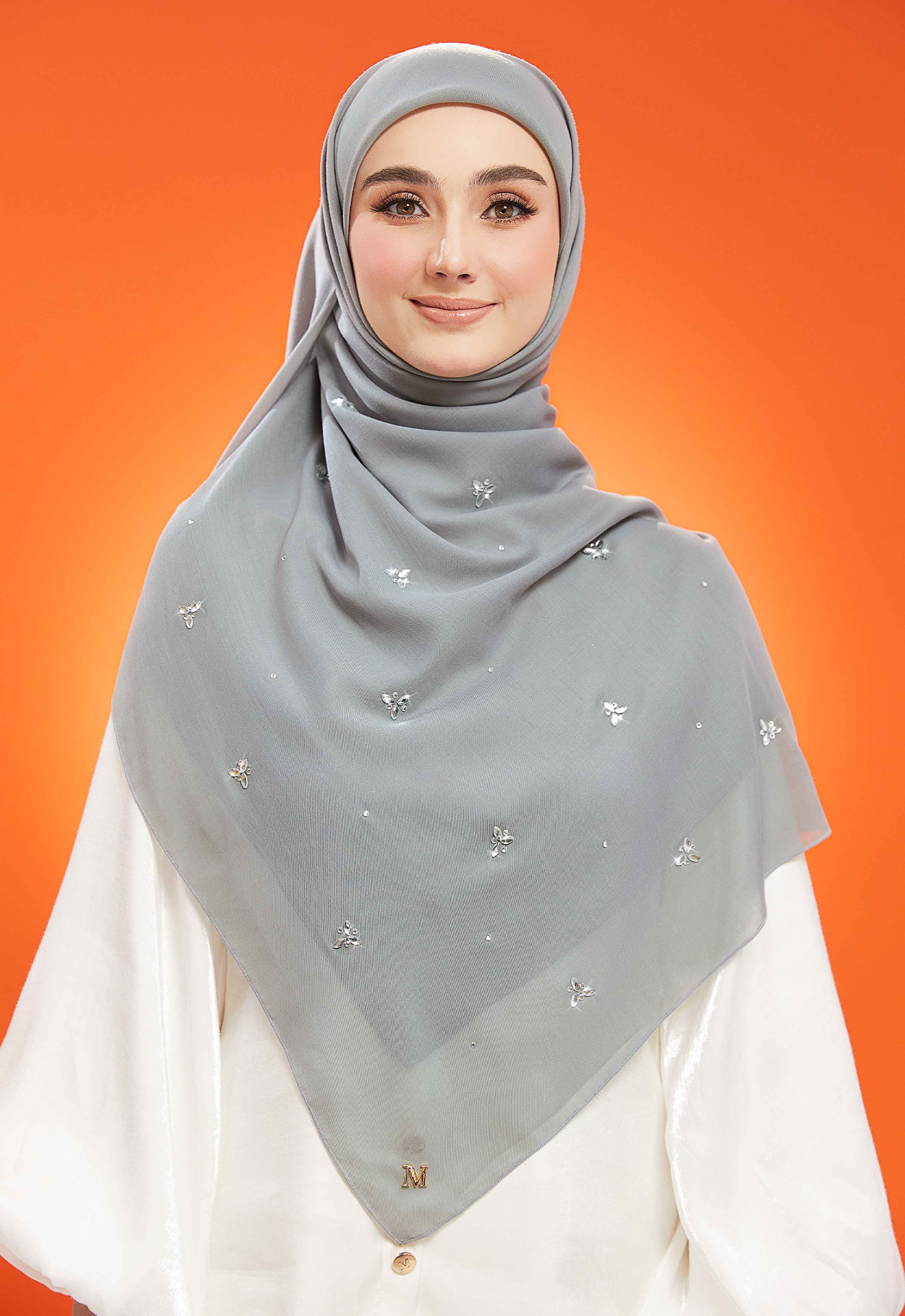 IRIS PLAIN STONE BAWAL - GREY