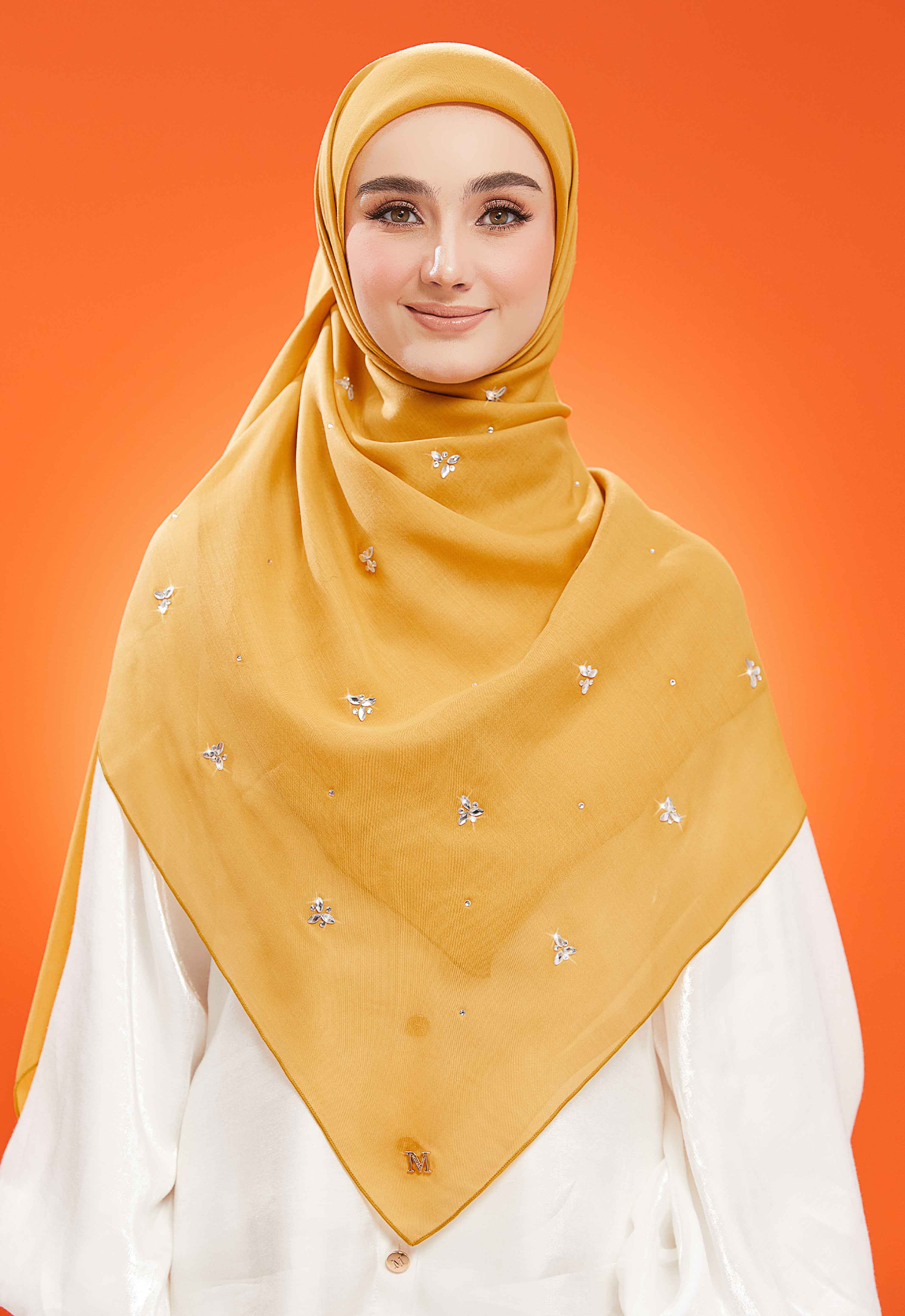 IRIS PLAIN STONE BAWAL - MUSTARD