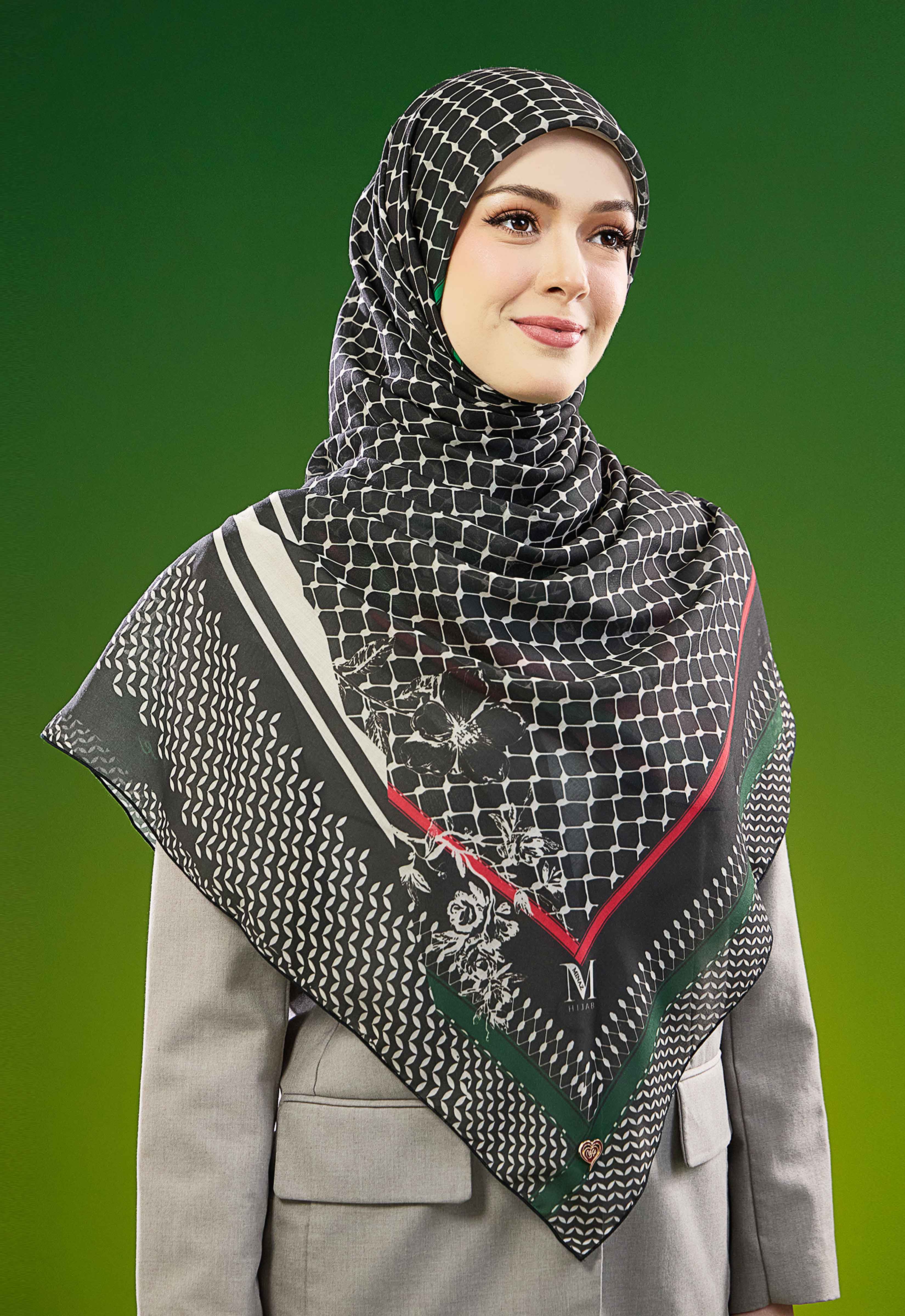 KUFIYA BAWAL - BLACK