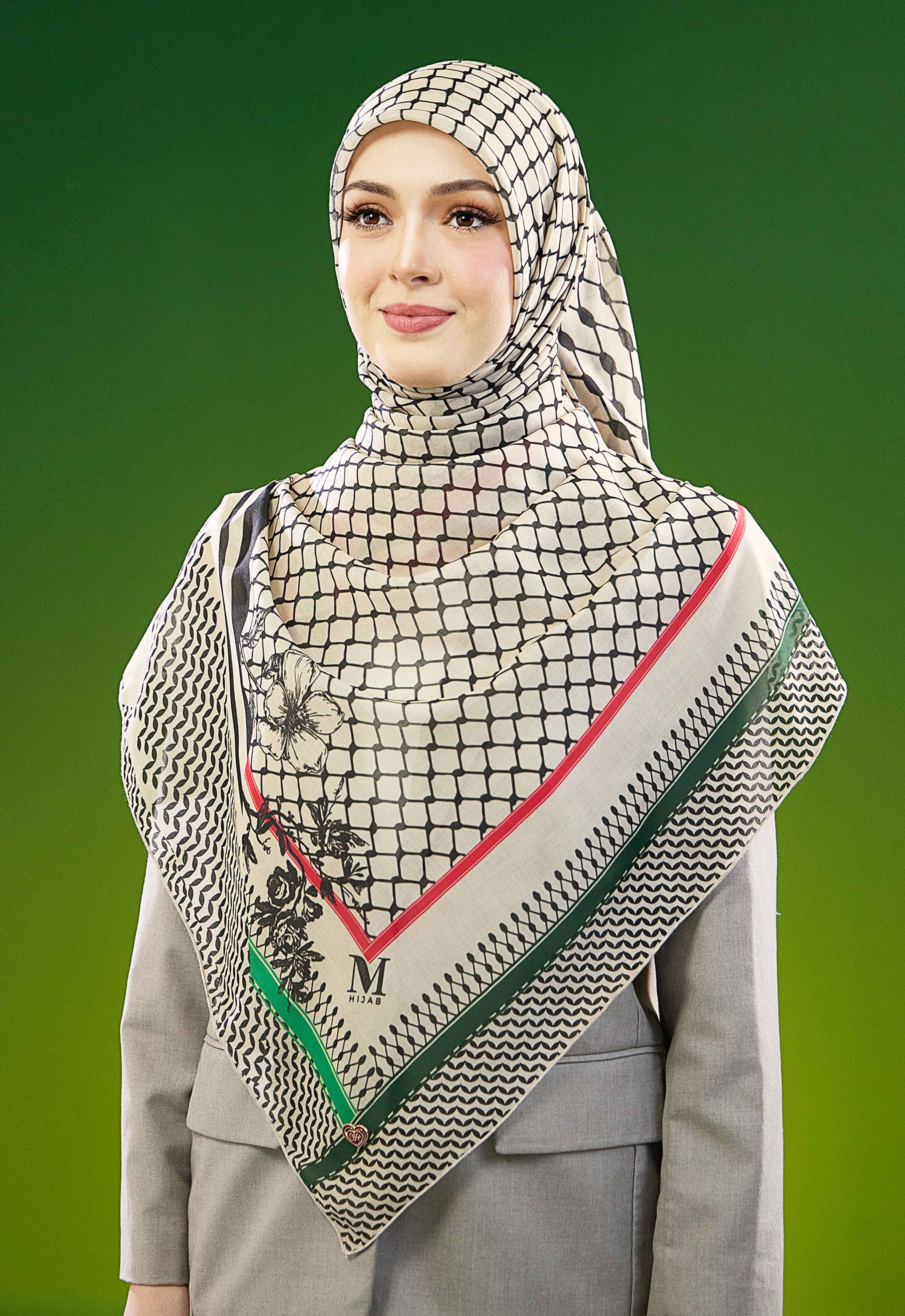 KUFIYA BAWAL - CHAMPAGNE