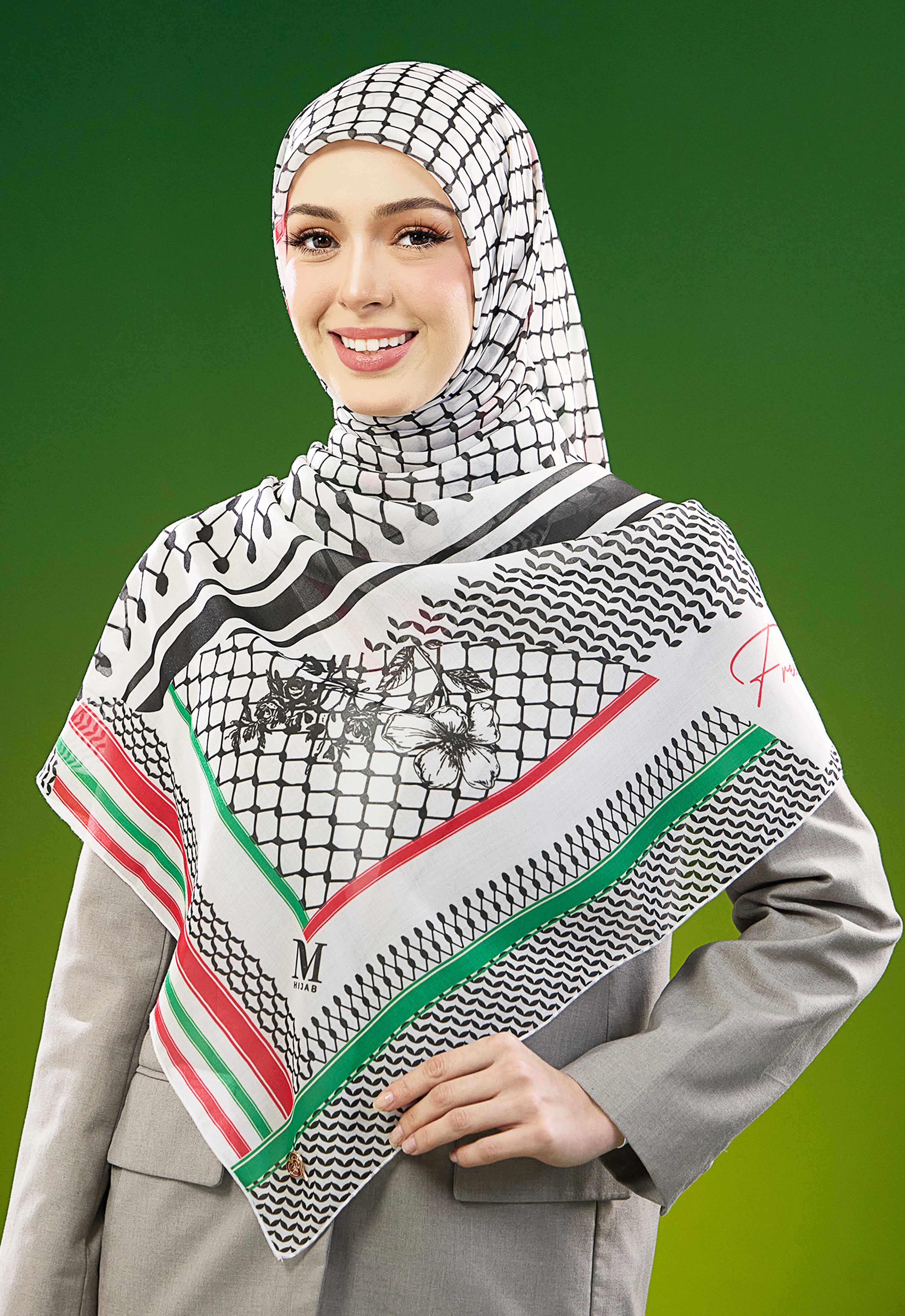 KUFIYA BAWAL - OFF WHITE