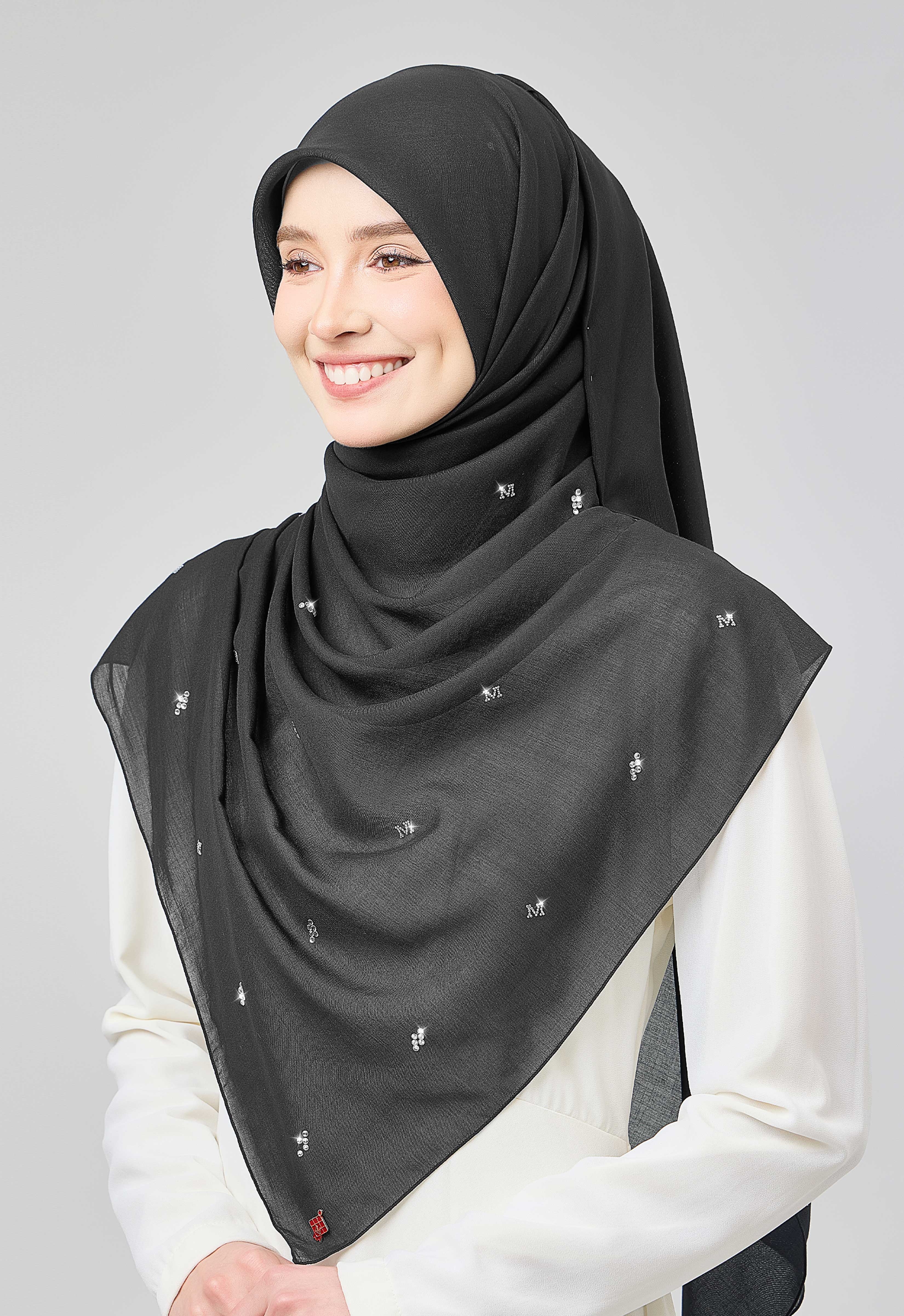 SETULUS RAYA PLAIN STONE - BLACK