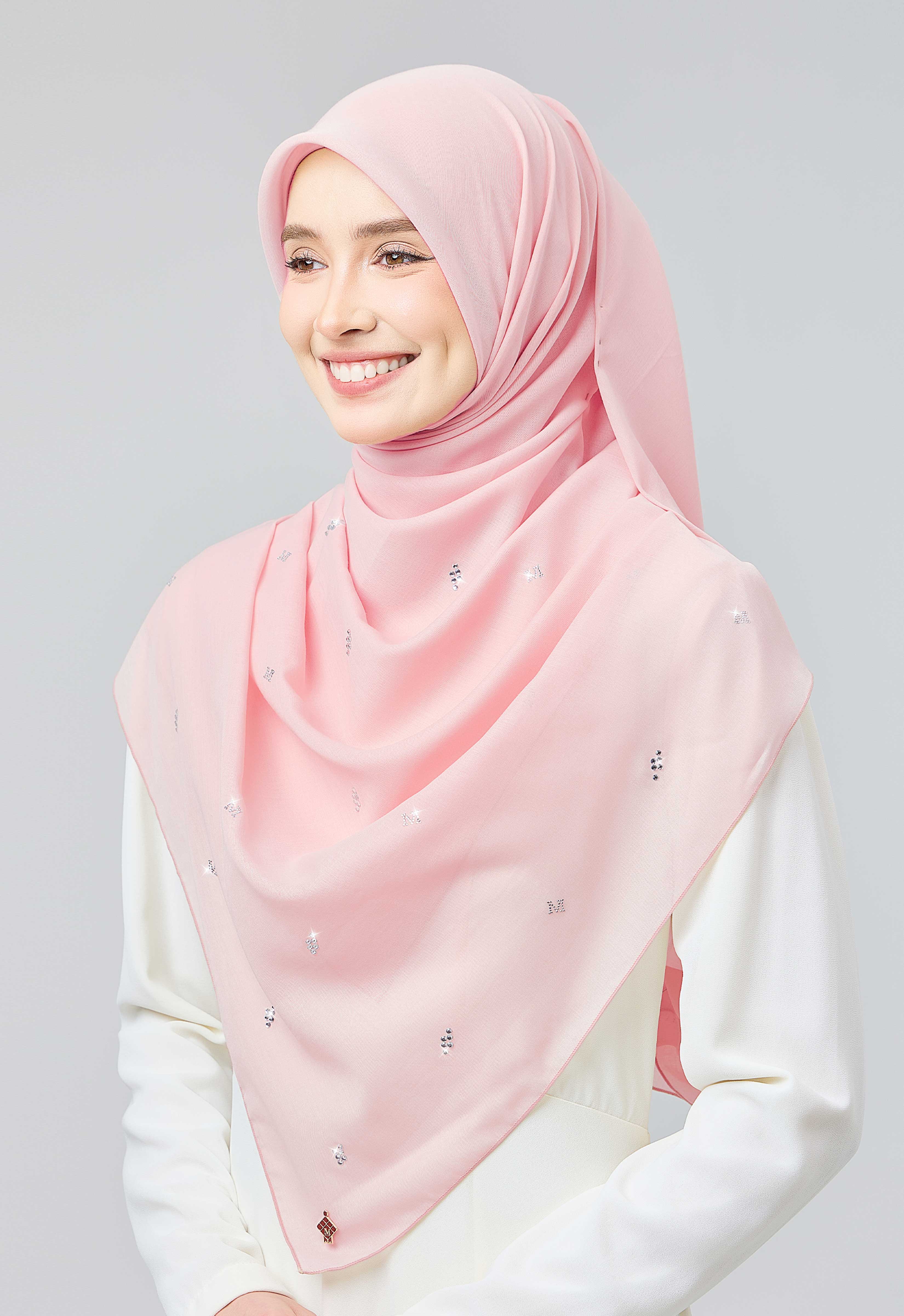 SETULUS RAYA PLAIN STONE - LIGHT PINK