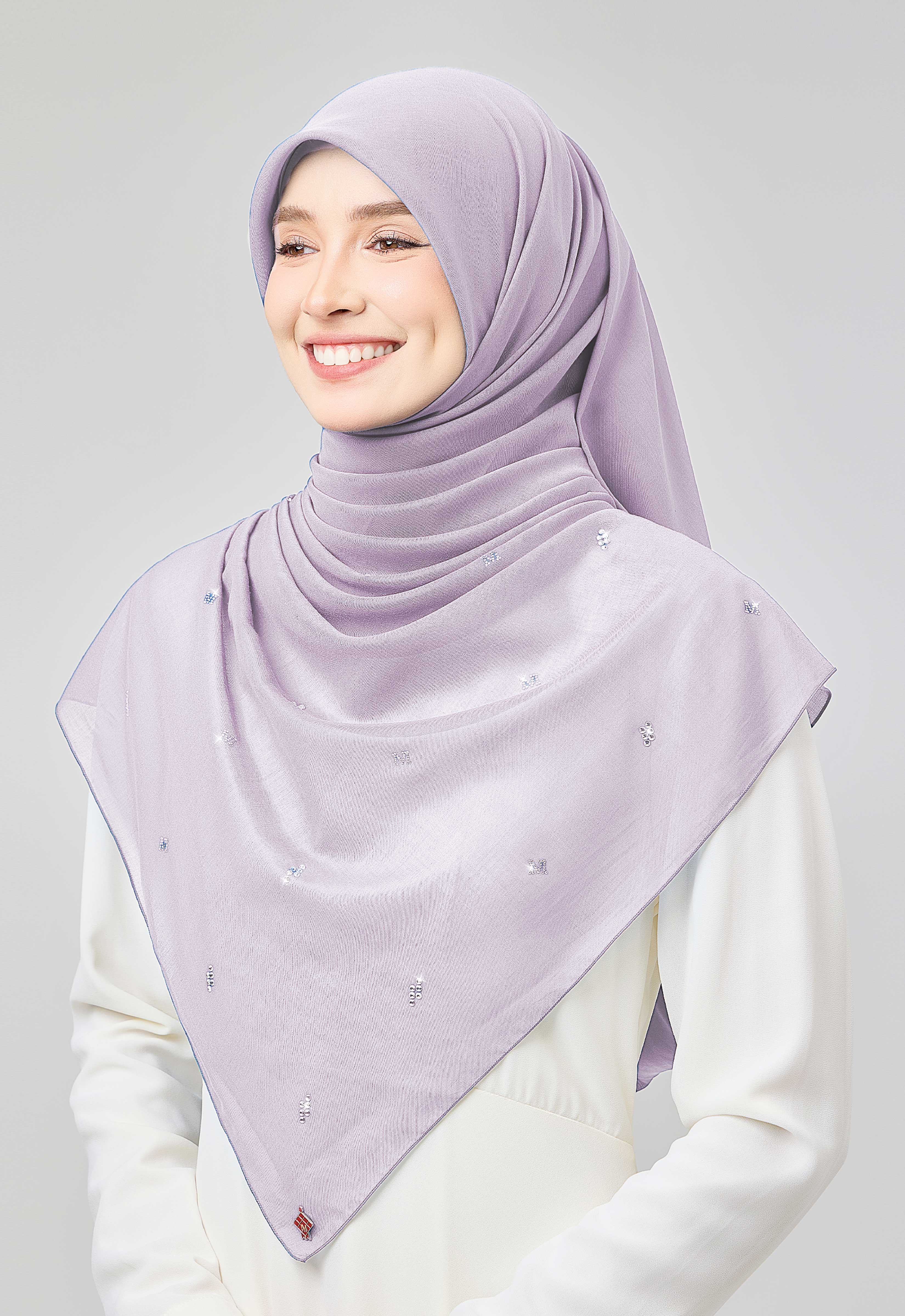 SETULUS RAYA PLAIN STONE - LIGHT PURPLE