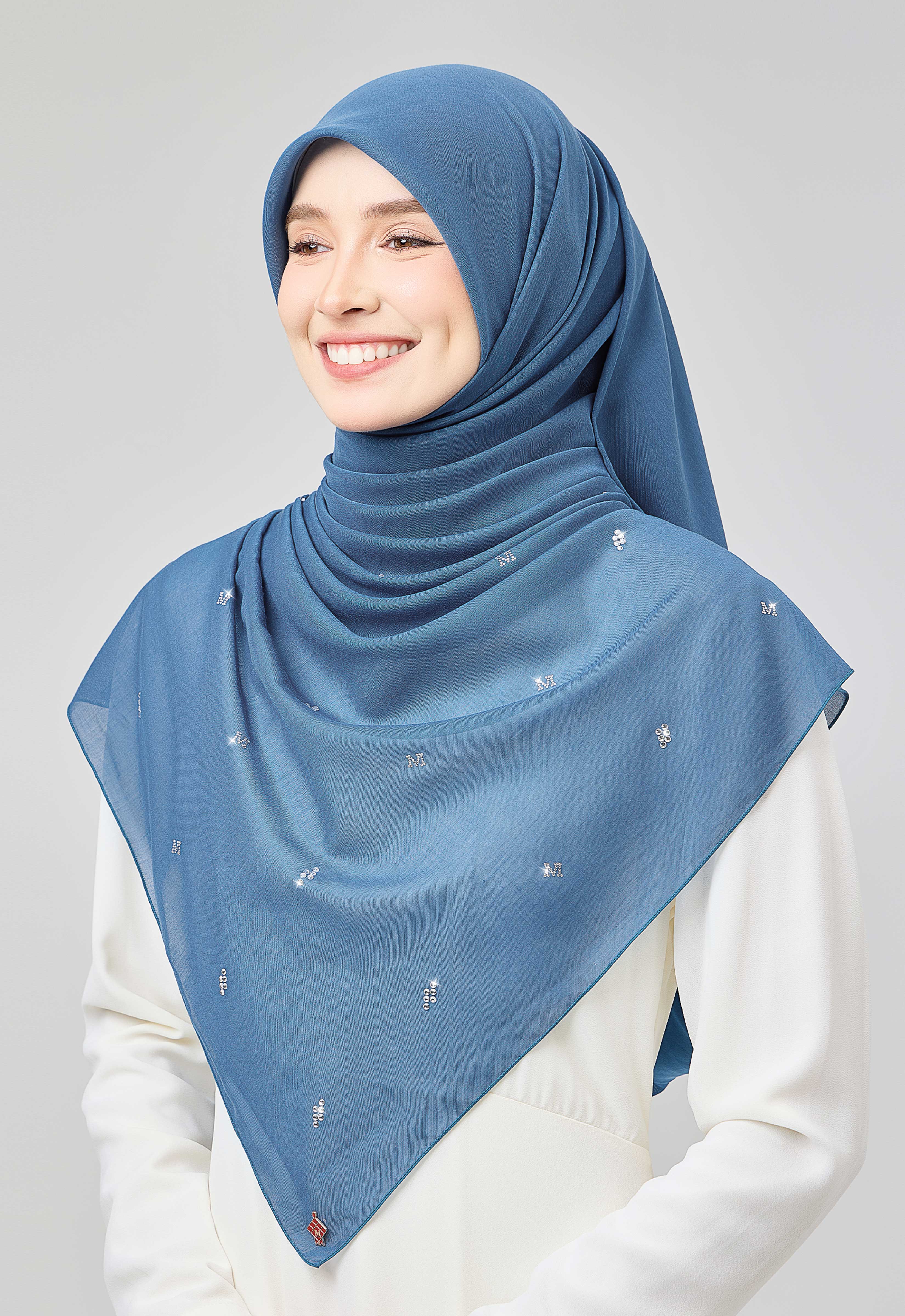 SETULUS RAYA PLAIN STONE - PRUSSIAN BLUE