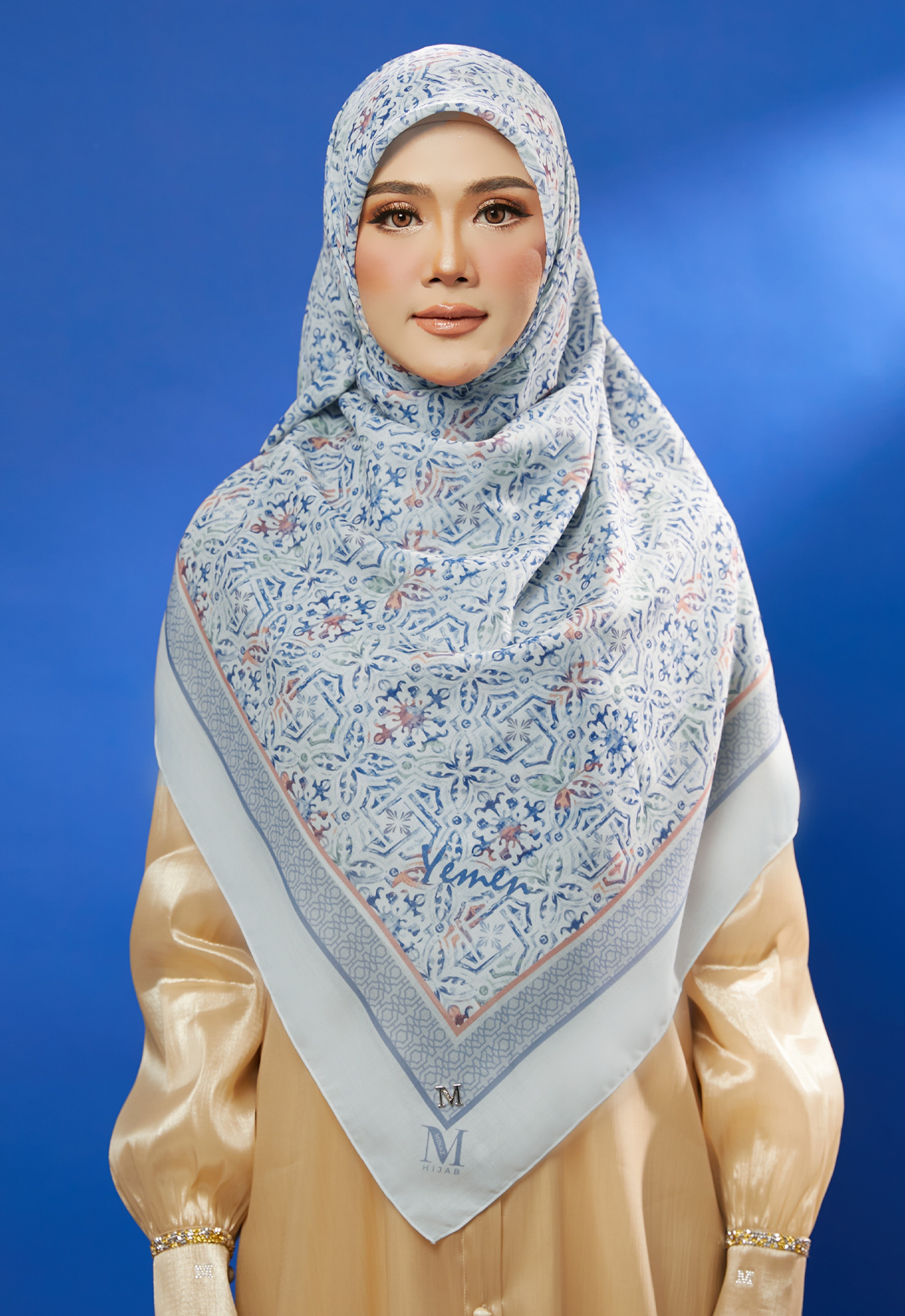 YEMEN BAWAL - DUSTY BLUE