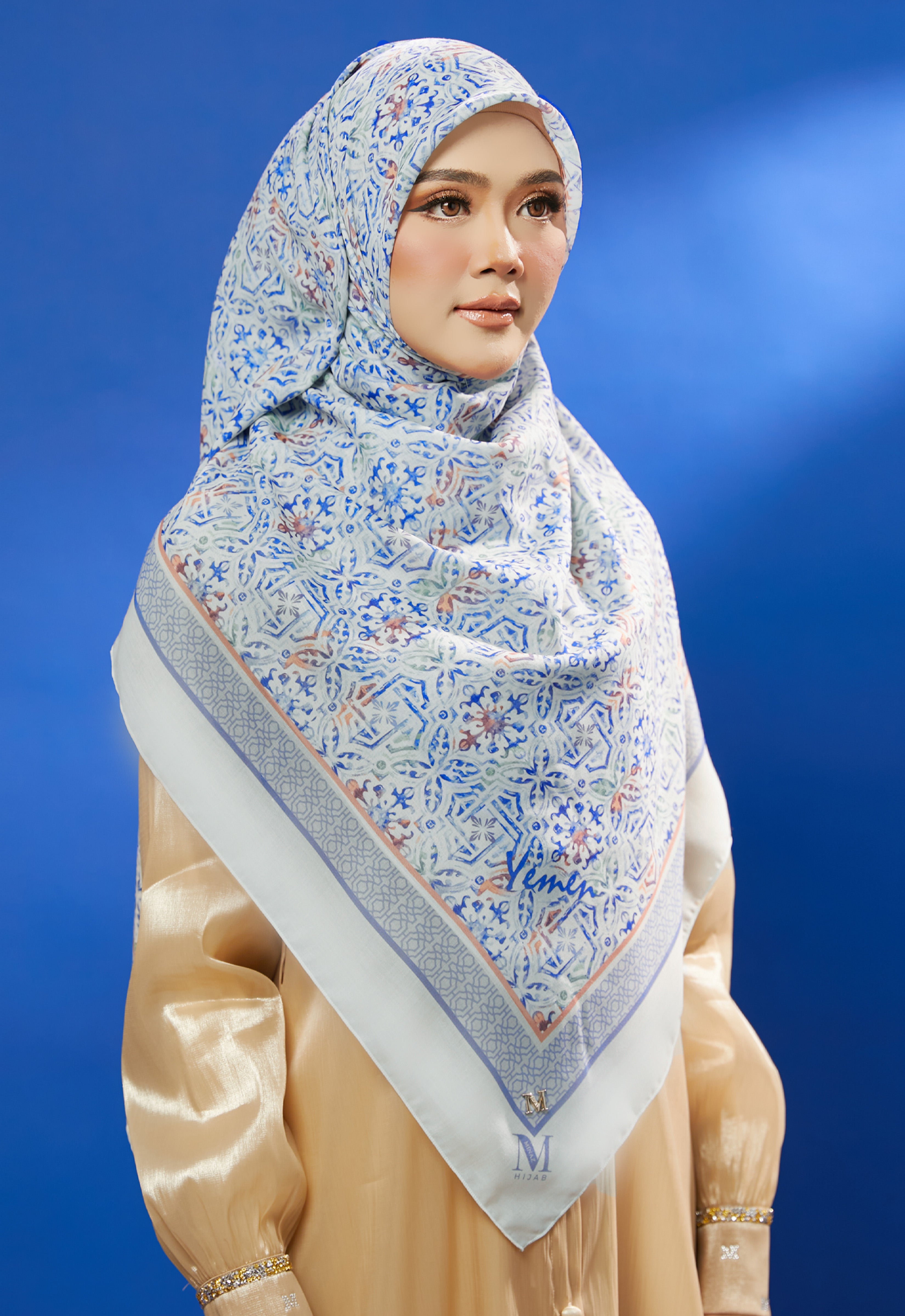 YEMEN BAWAL - DUSTY BLUE