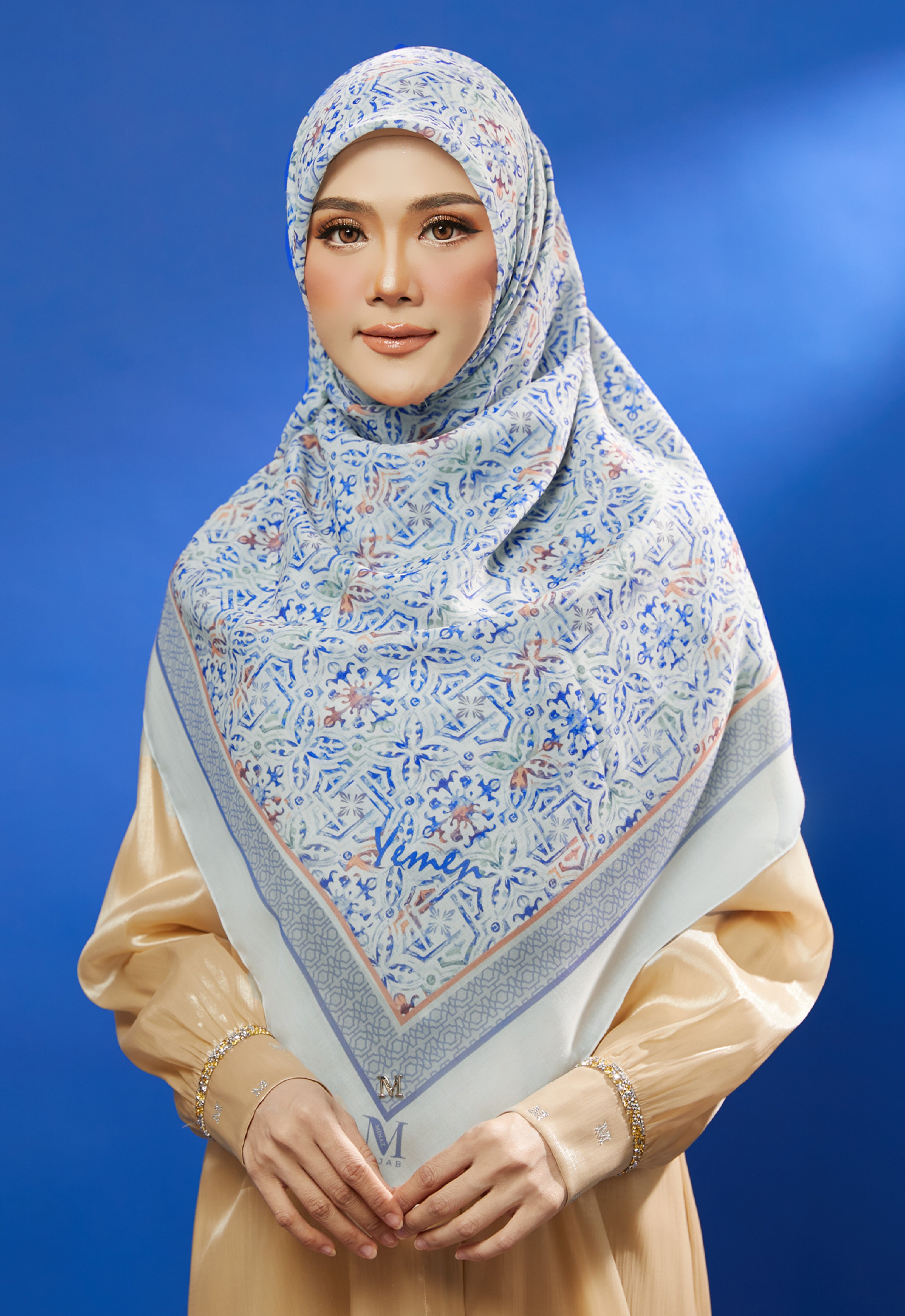 YEMEN BAWAL - DUSTY BLUE