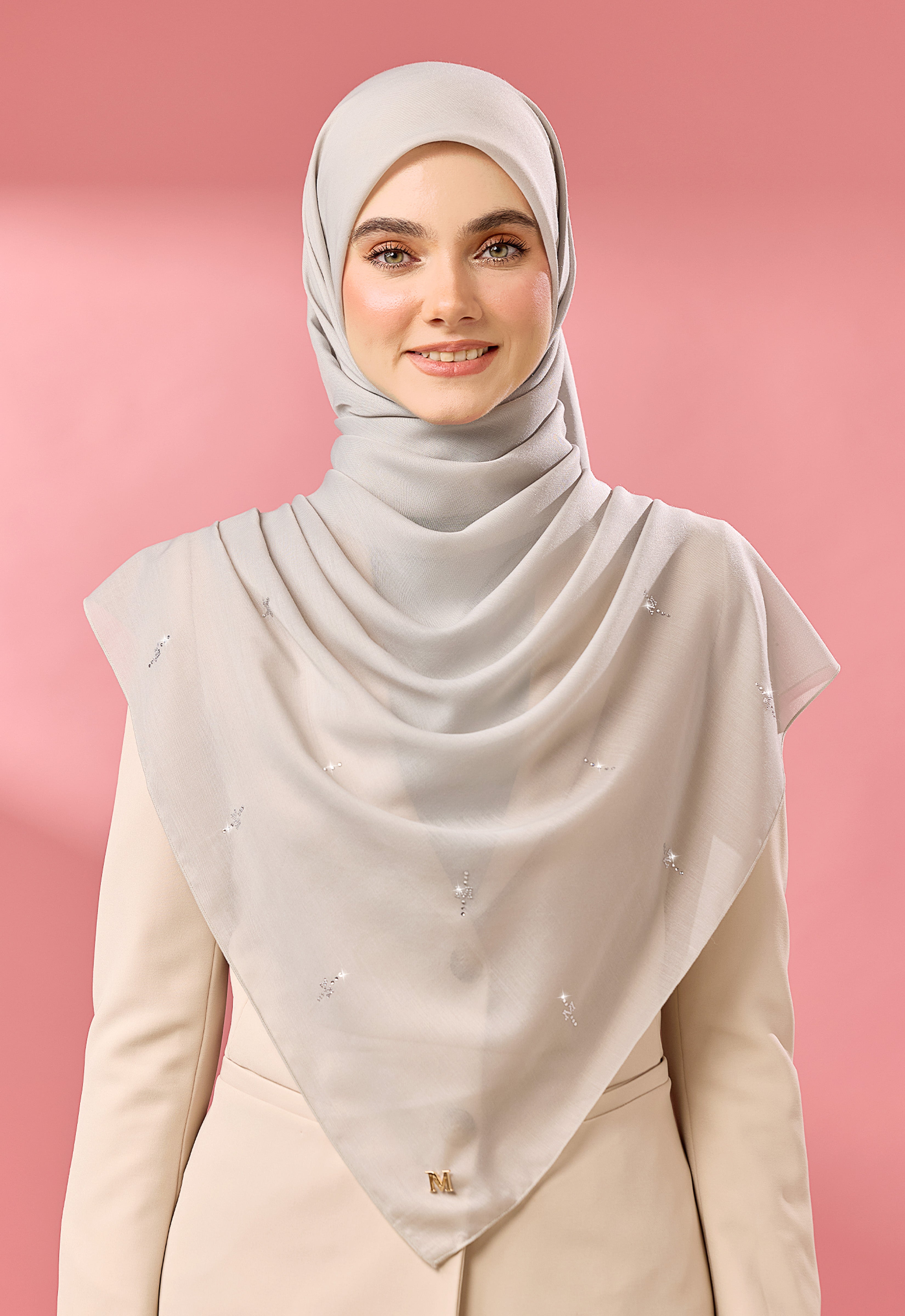 SURI PLAIN STONE - LIGHT GRAY