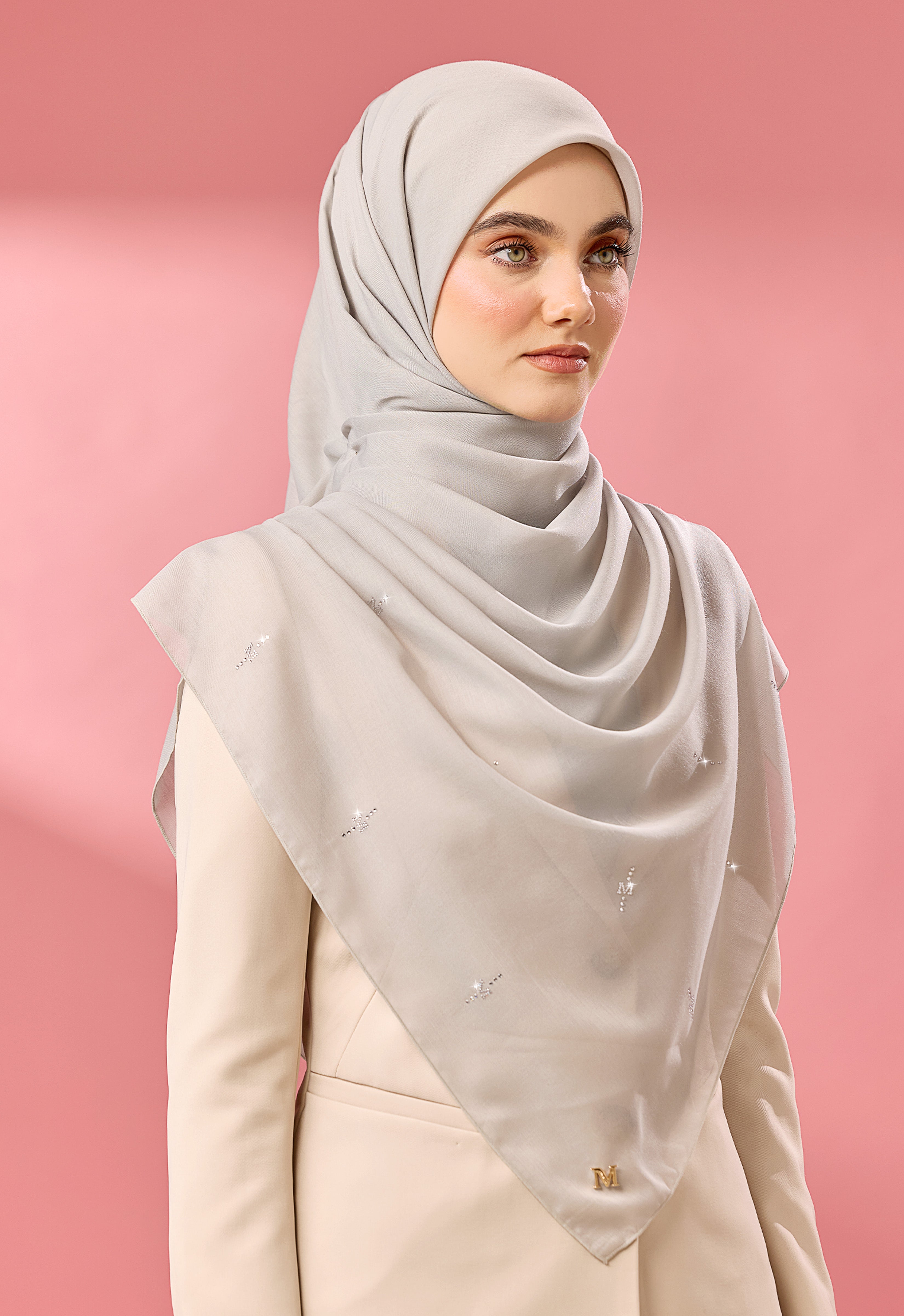 SURI PLAIN STONE - LIGHT GRAY