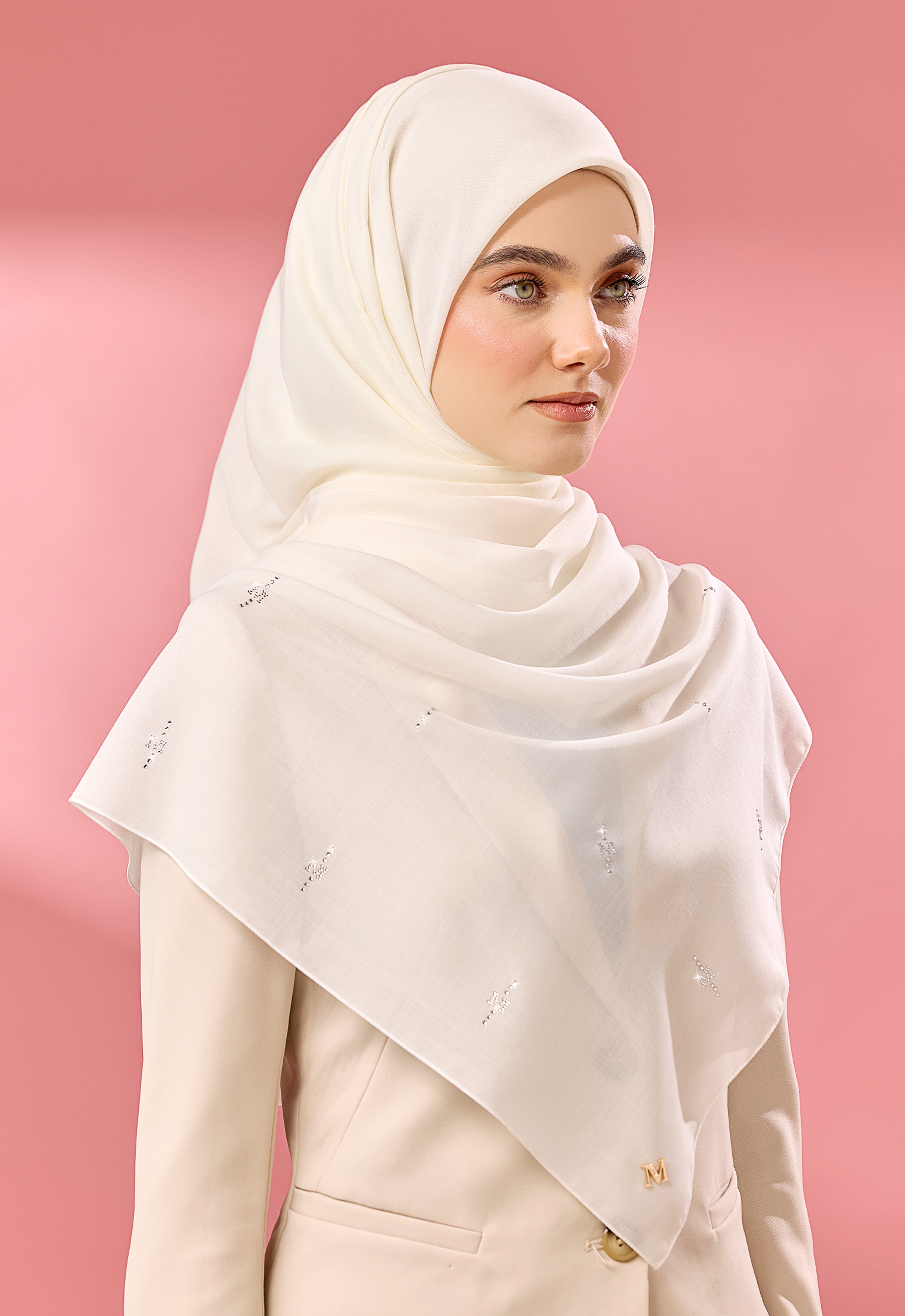 SURI PLAIN STONE - OFF WHITE