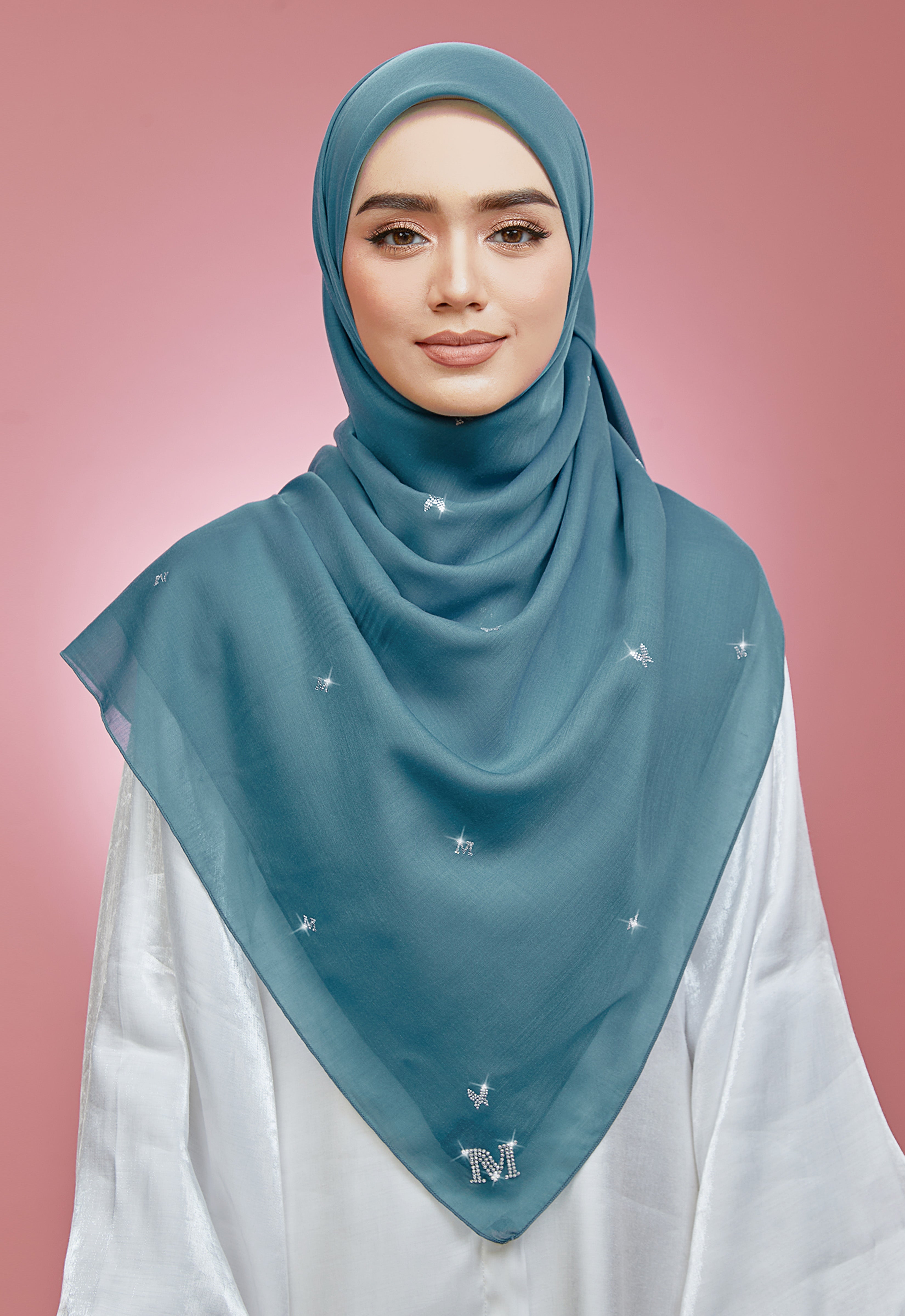 PLAIN BUTTERFLY STONE BAWAL - TURQUOISE BLUE