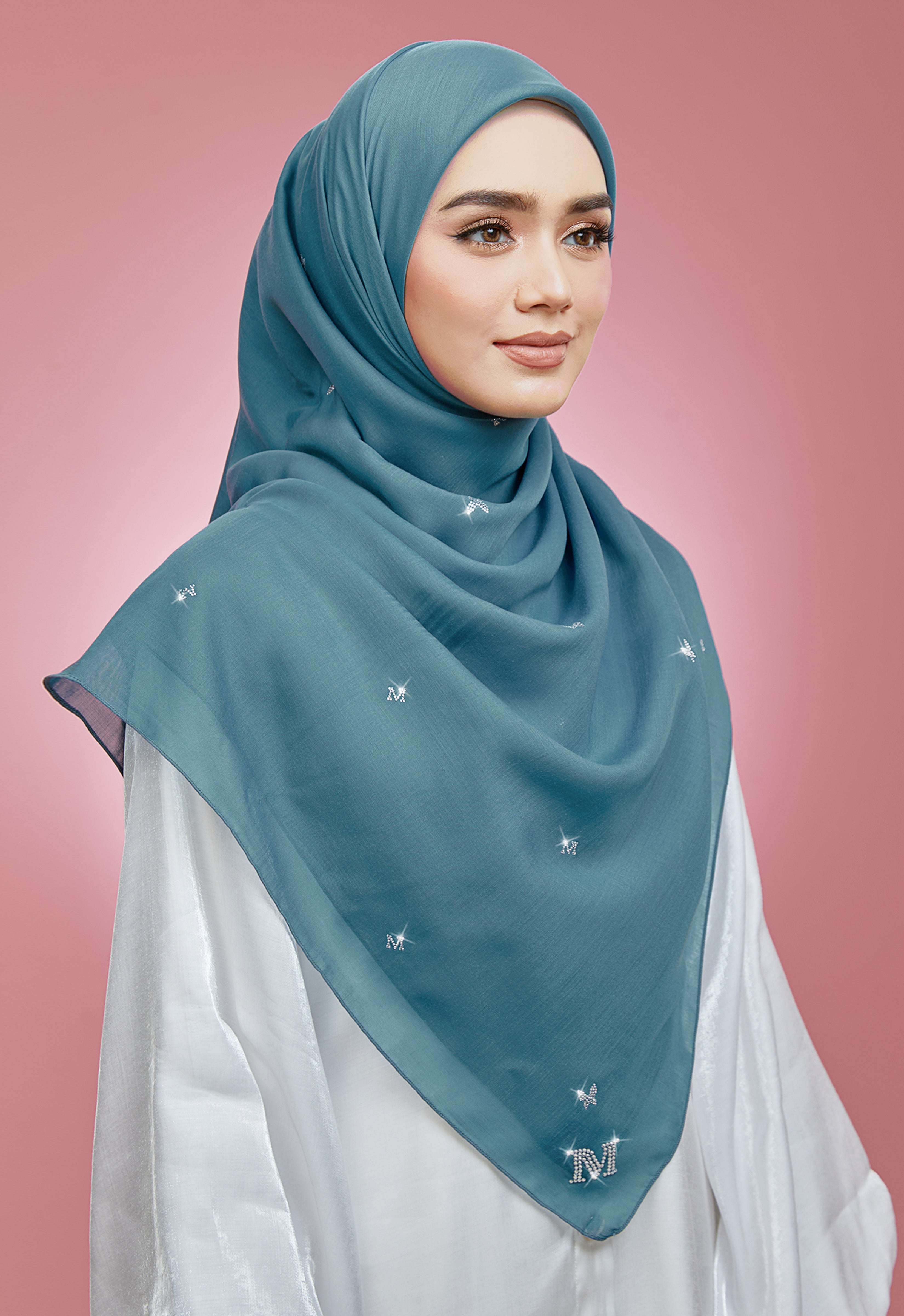 PLAIN BUTTERFLY STONE BAWAL - TURQUOISE BLUE