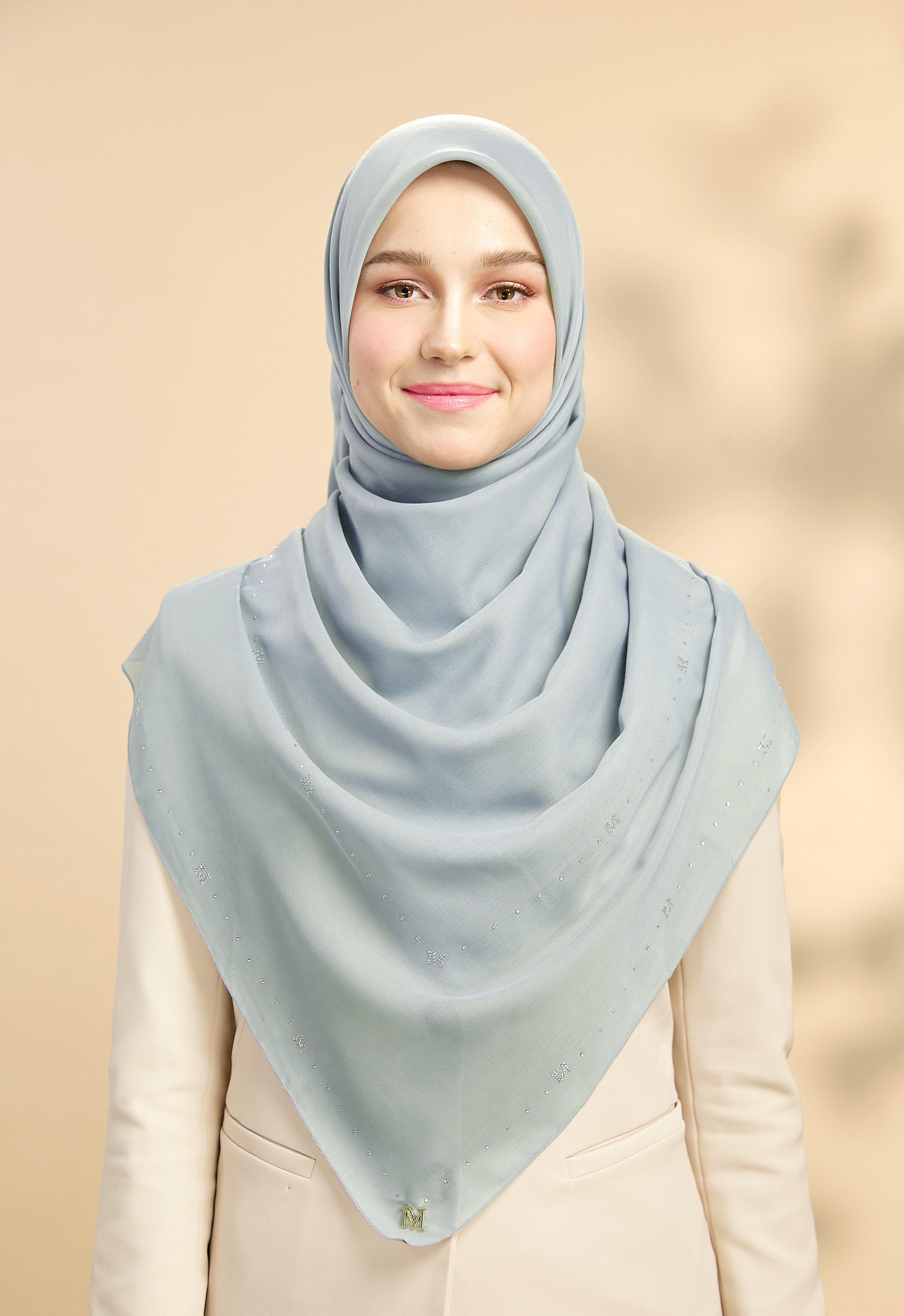 JIWA PLAIN STONE - LIGHT BLUE