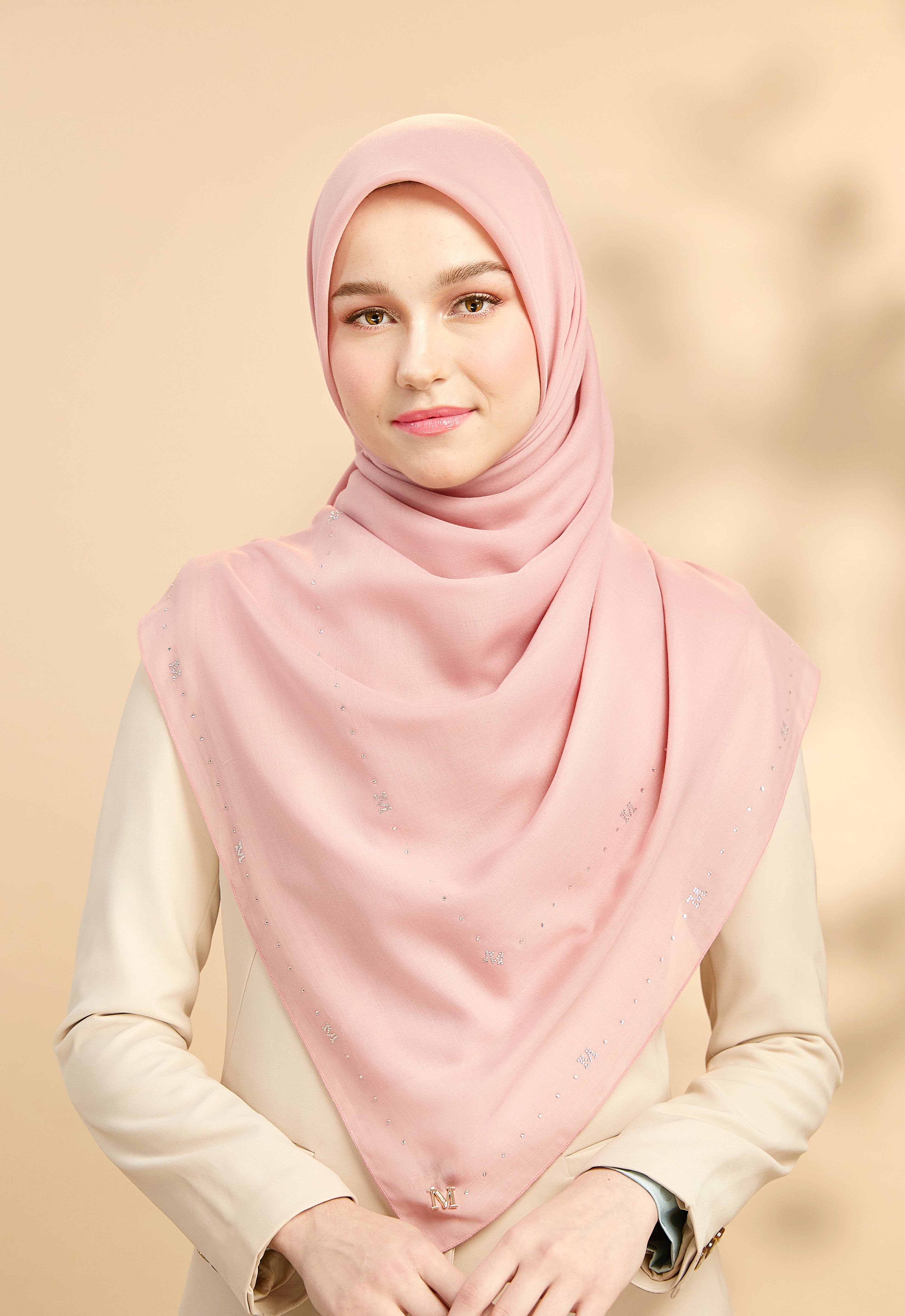 JIWA PLAIN STONE - LIGHT PINK