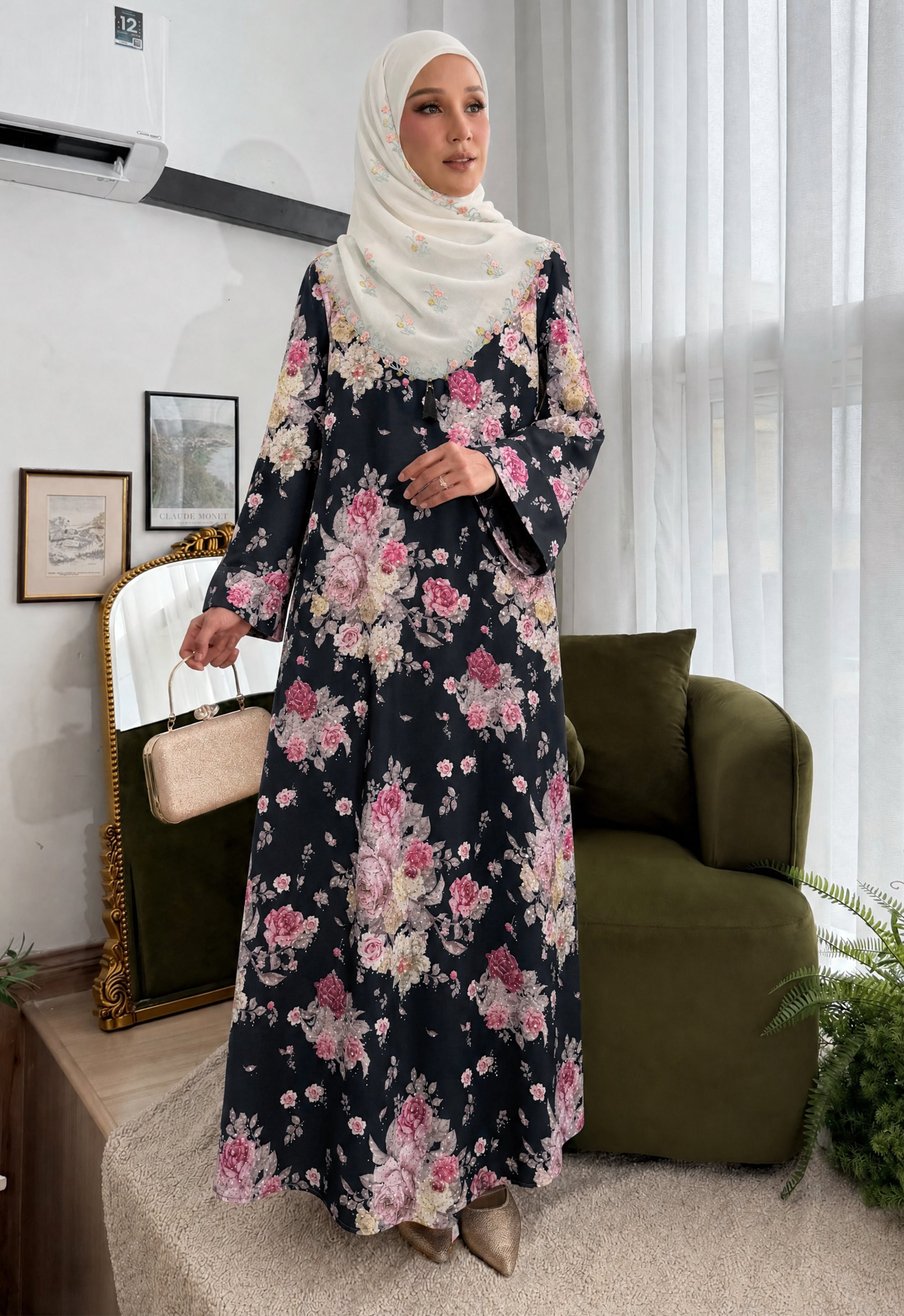 MINAZ JALABIYA | PARISA PRINTED JALABIYA