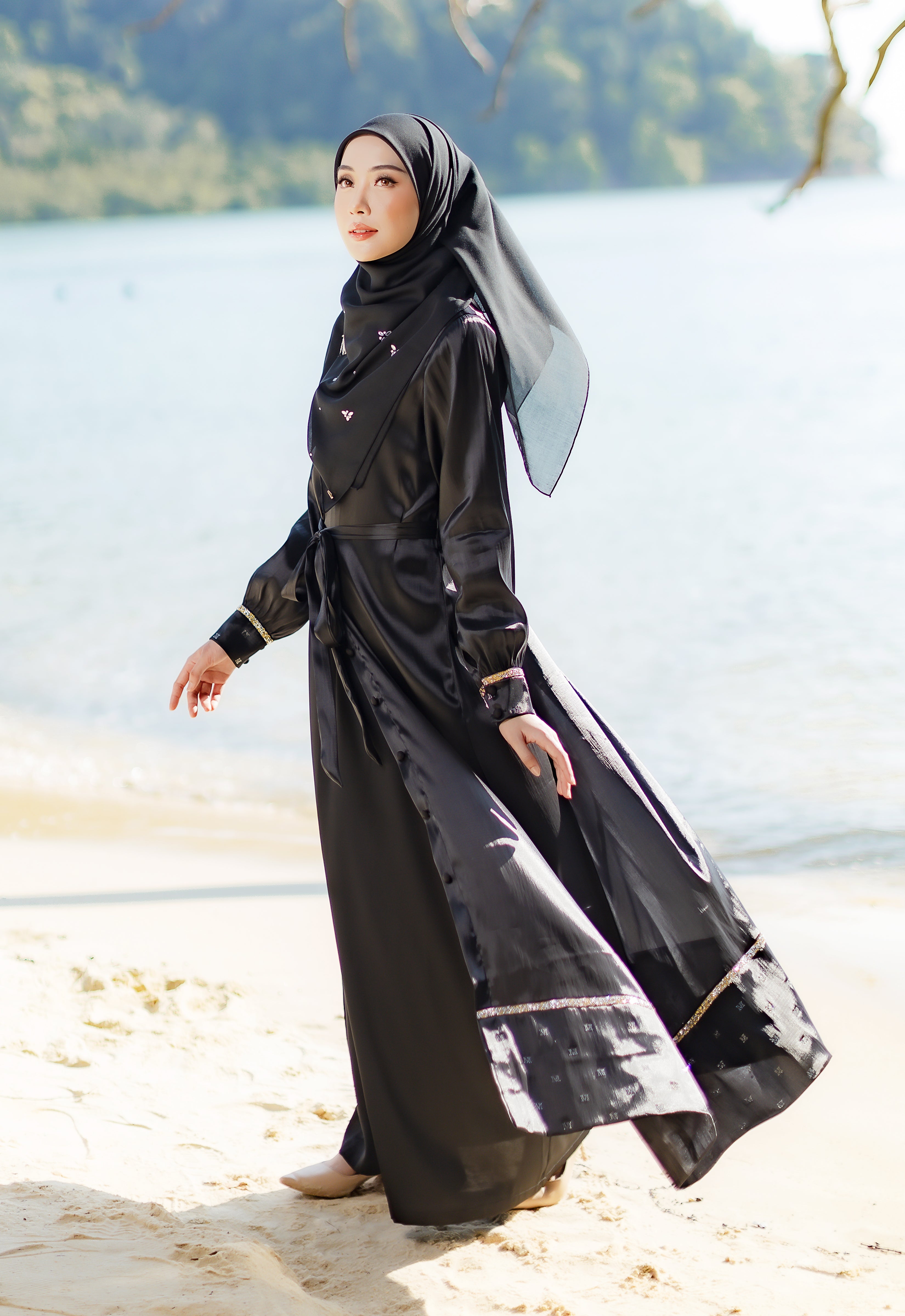 CARLA ABAYA - BLACK