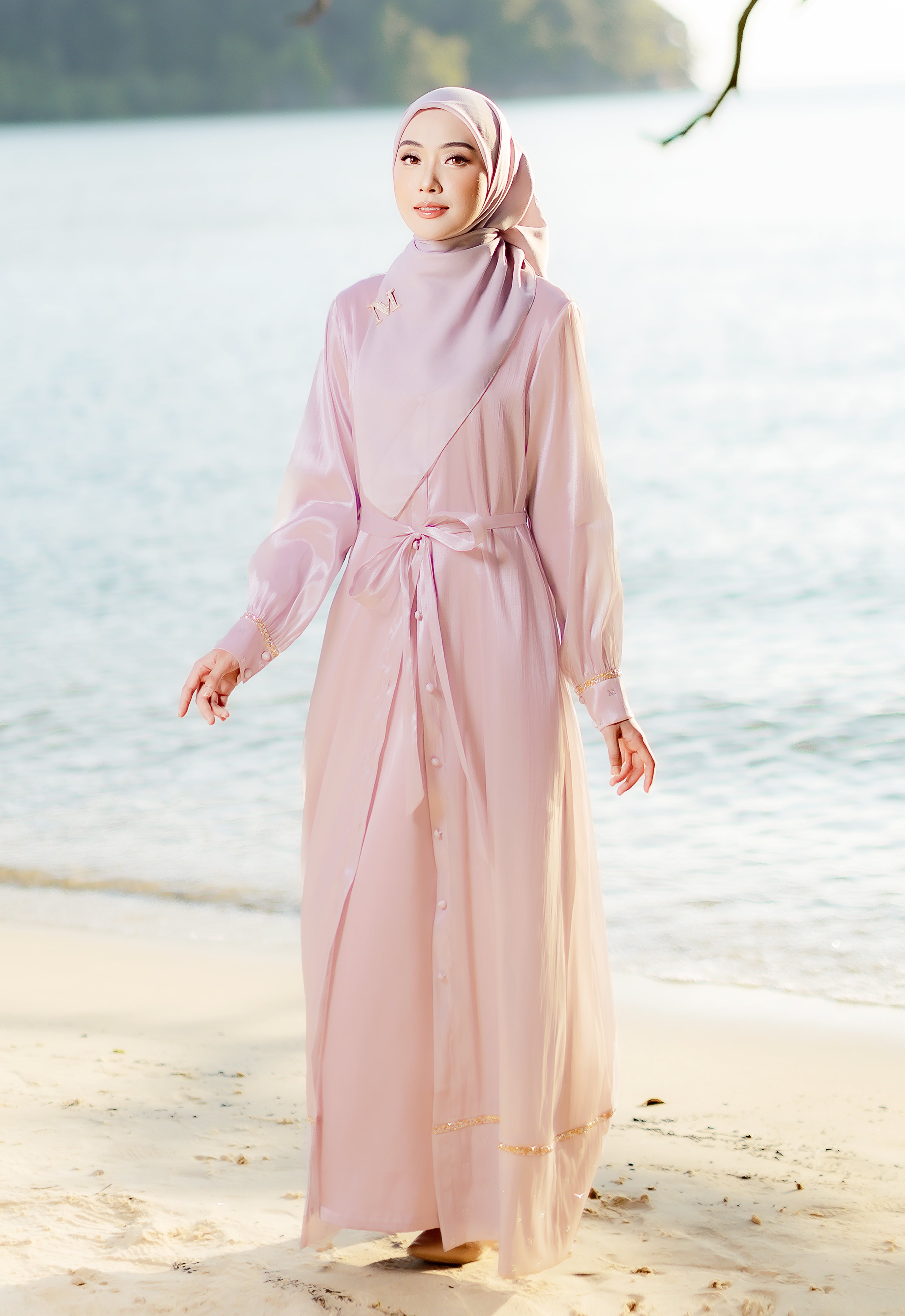 CARLA ABAYA - DUSTY PINK