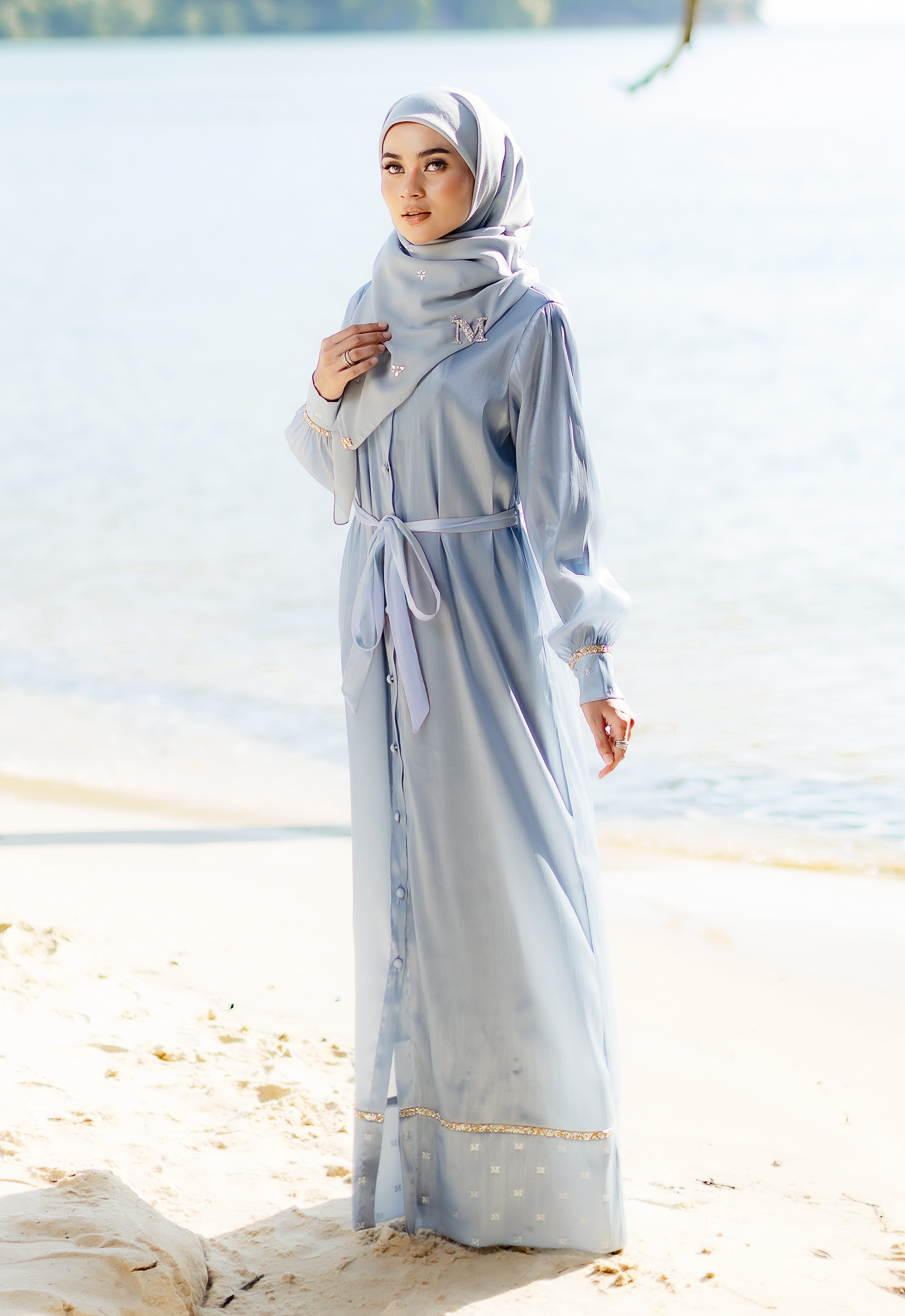 CARLA ABAYA - PASTEL BLUE