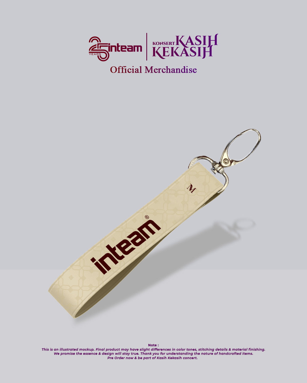 MINAZ X INTEAM | DAMBA KASIH KEYCHAIN
