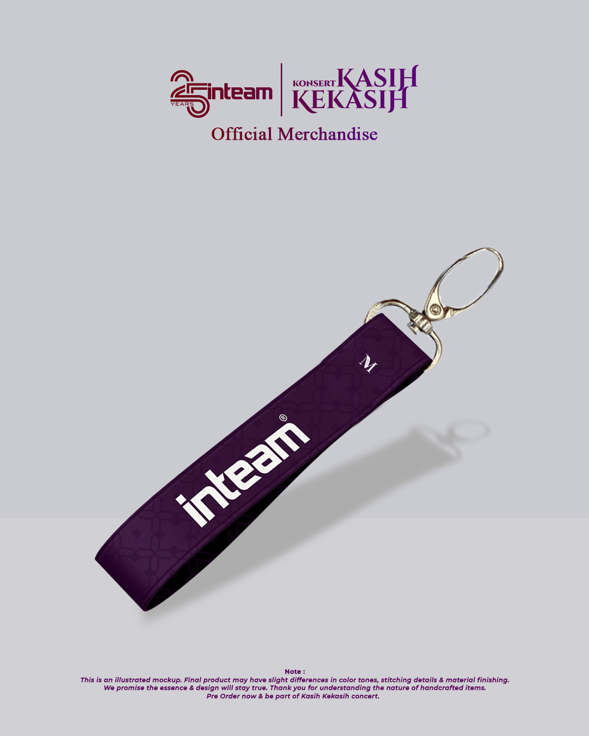 MINAZ X INTEAM | DAMBA KASIH KEYCHAIN