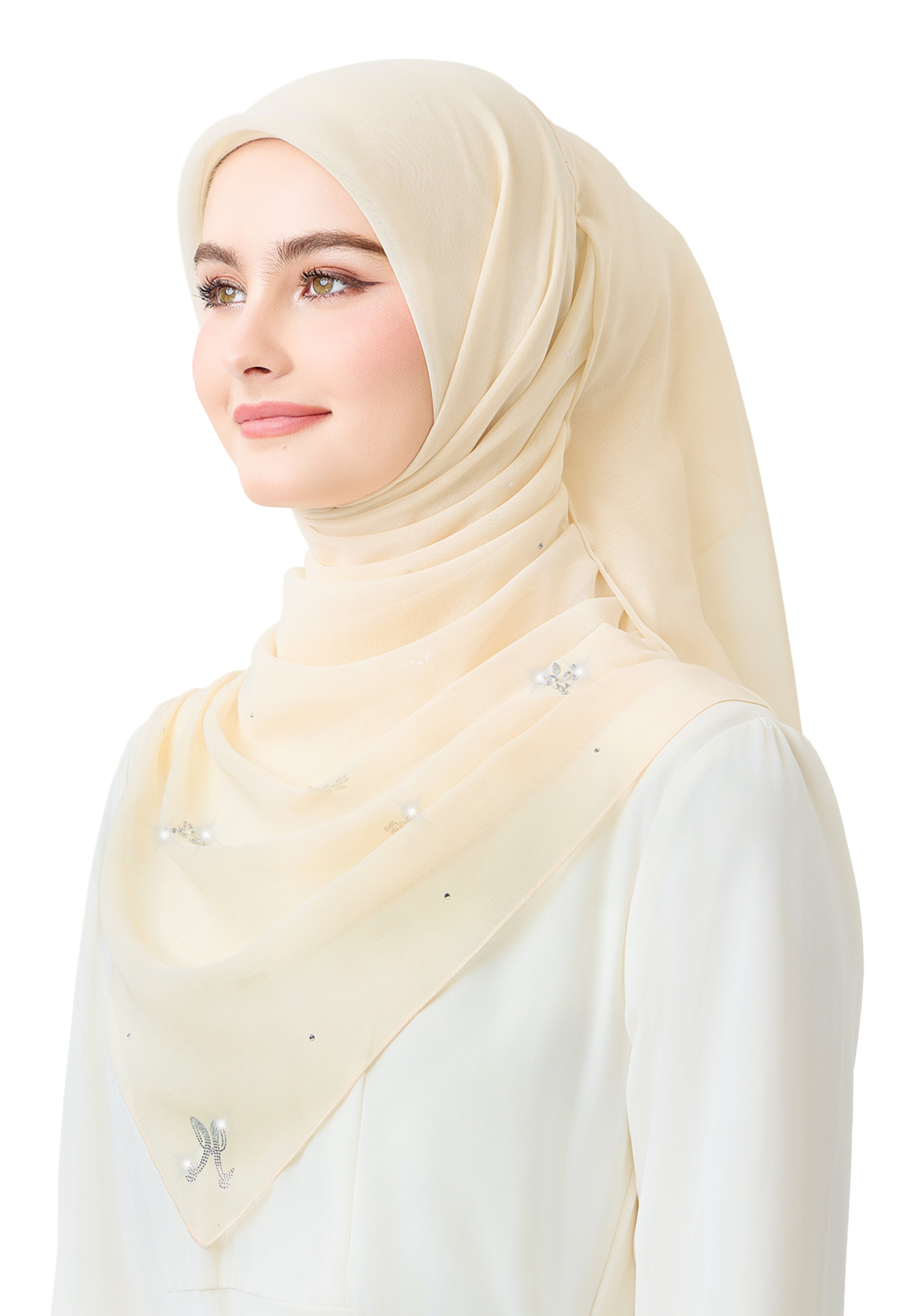 Lavender Plain Stone - Cream