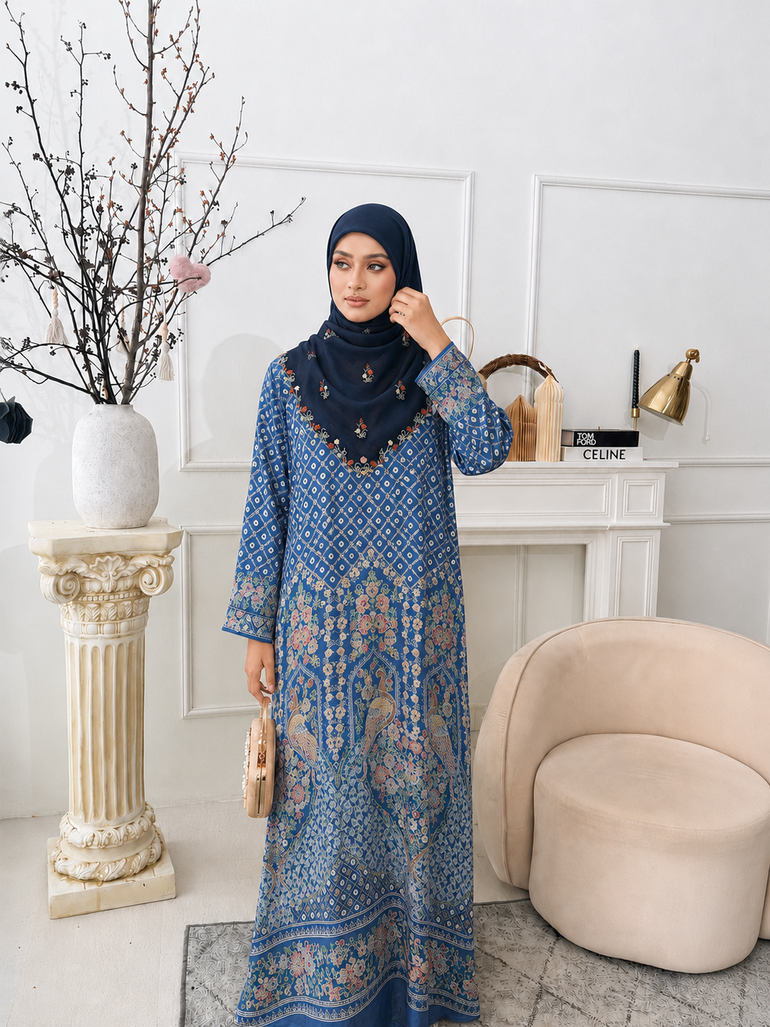 MINAZ JALABIYA | SUMAYYA PRINTED JALABIYA
