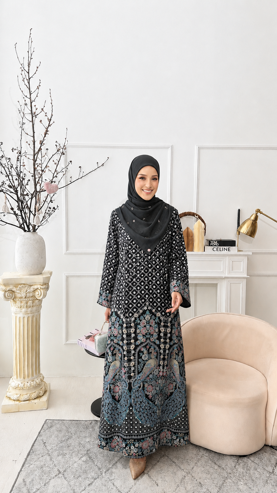 MINAZ JALABIYA | SUMAYYA PRINTED JALABIYA