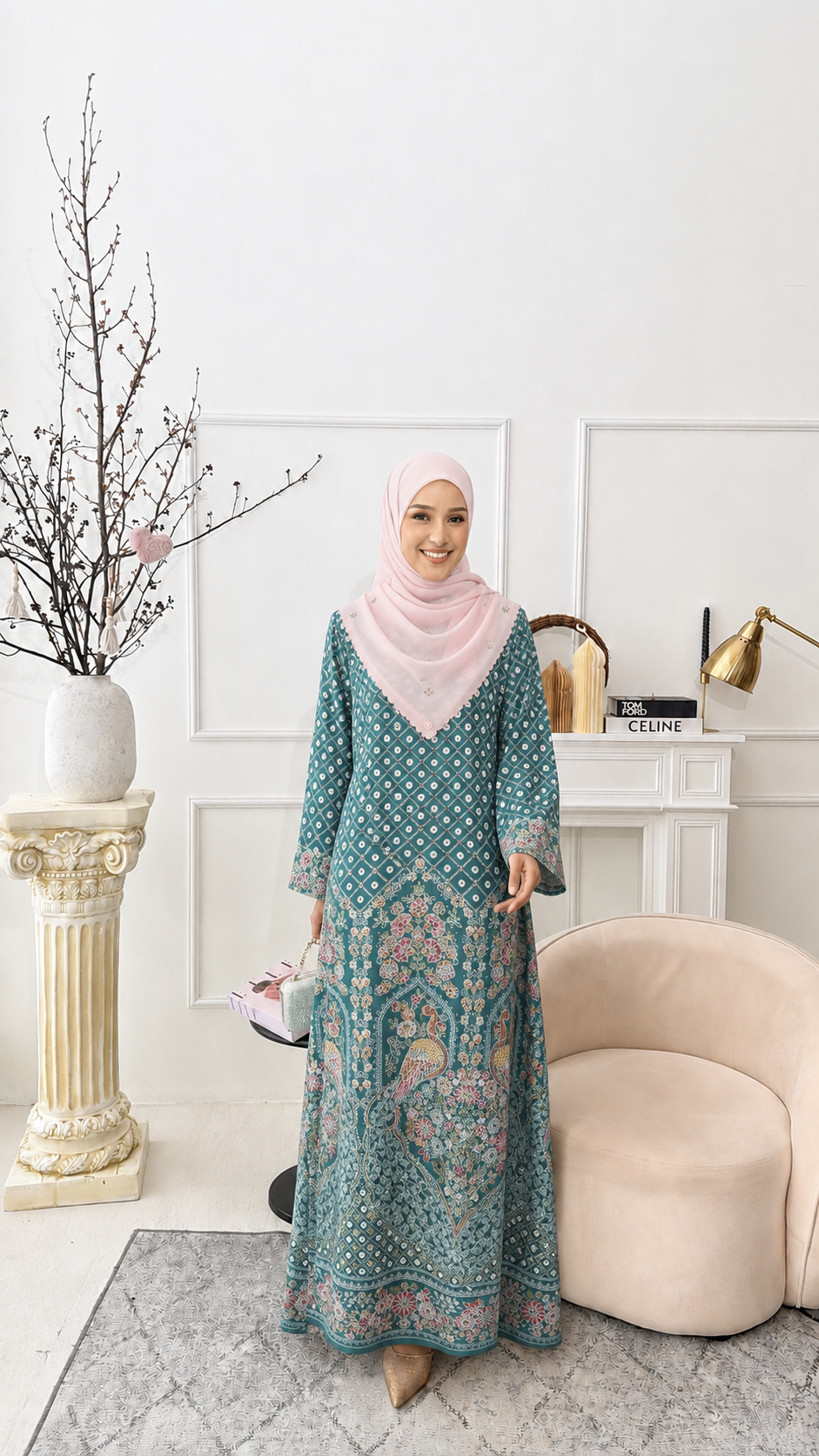 MINAZ JALABIYA | SUMAYYA PRINTED JALABIYA