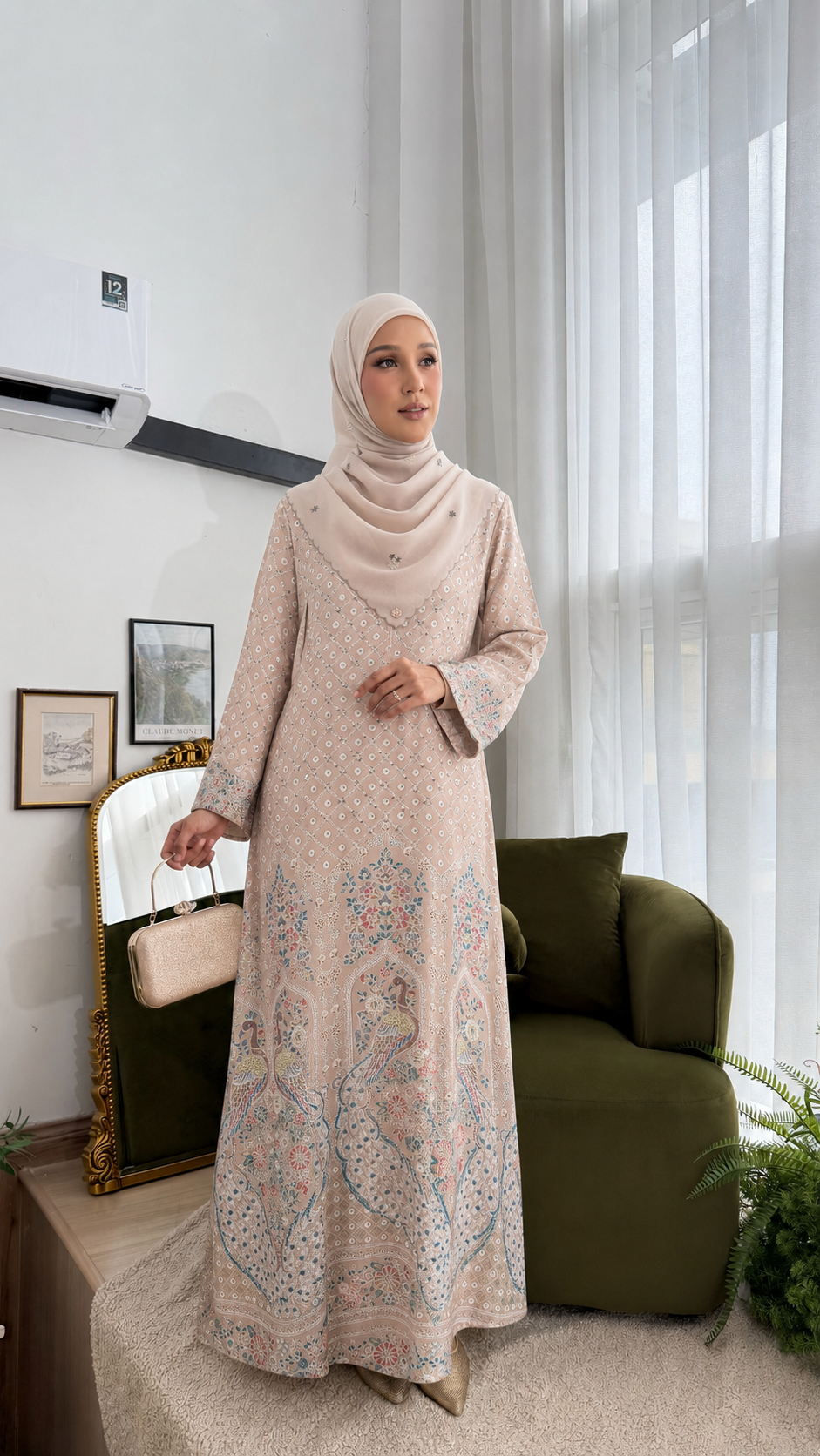 MINAZ JALABIYA | SUMAYYA PRINTED JALABIYA