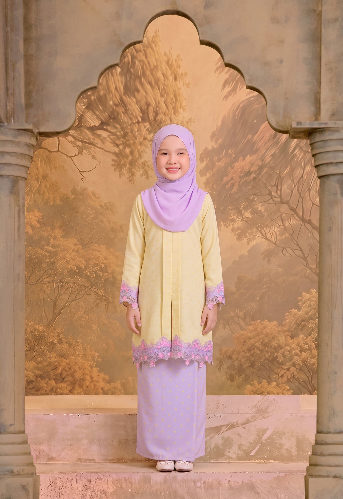 CLASSIC SERIES | DAYANG KEBAYA KIDS - BANANA TARO