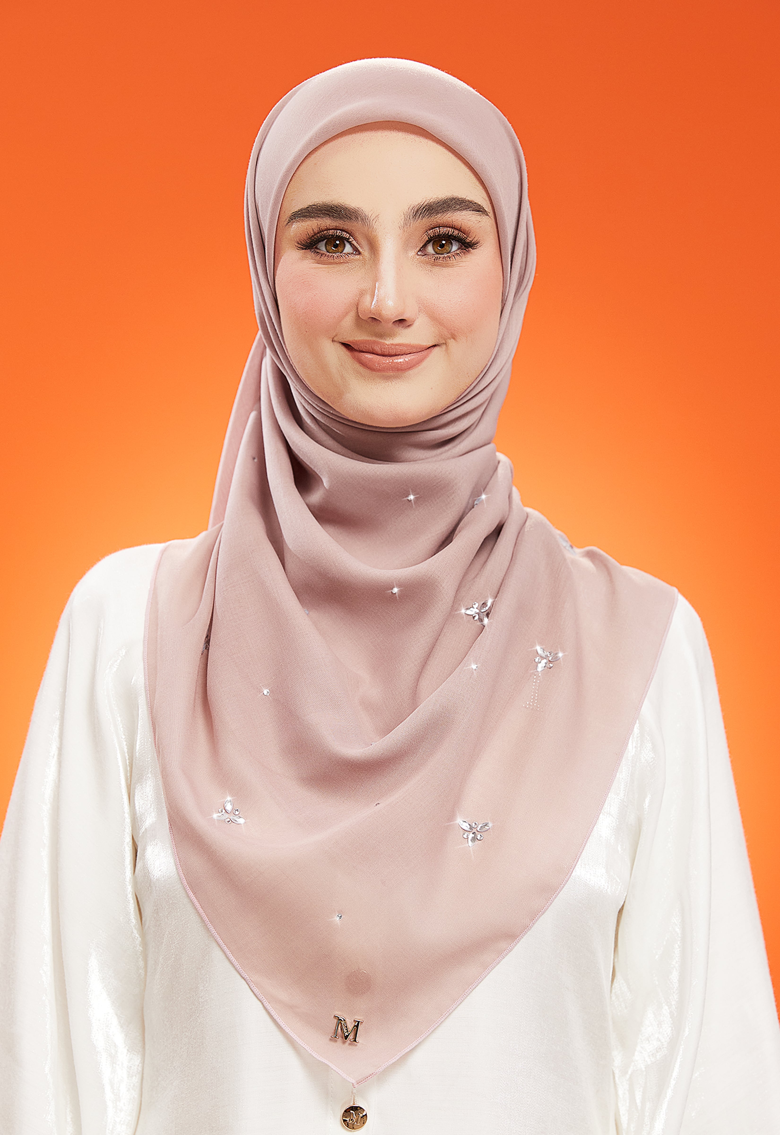 IRIS PLAIN STONE BAWAL - DUSTY PINK